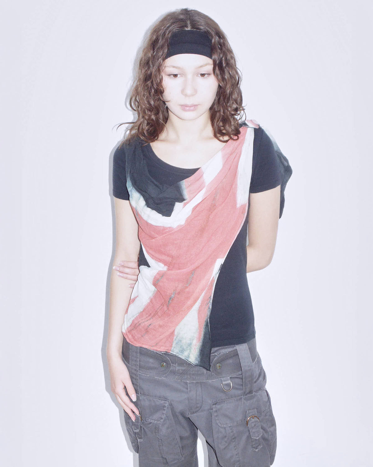 uk flag silk t-shirt