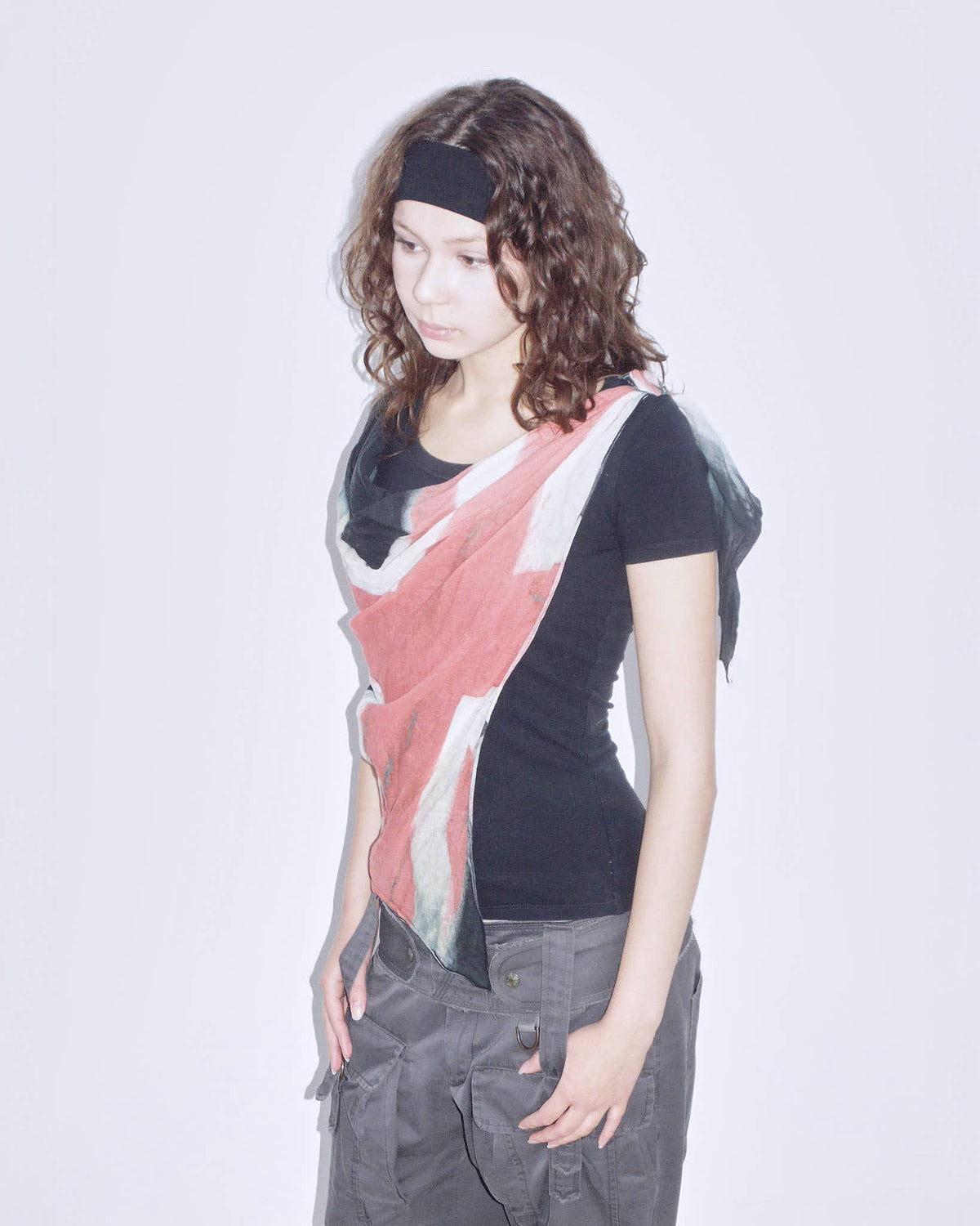 uk flag silk t-shirt