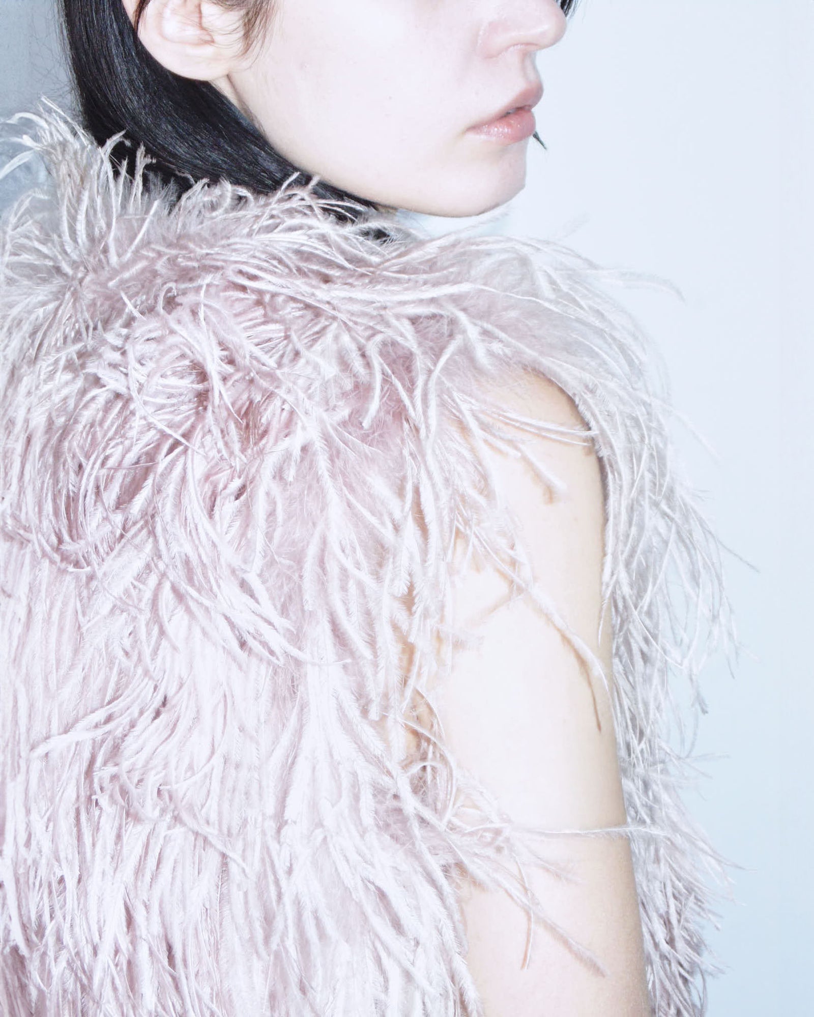 cold pink  vest