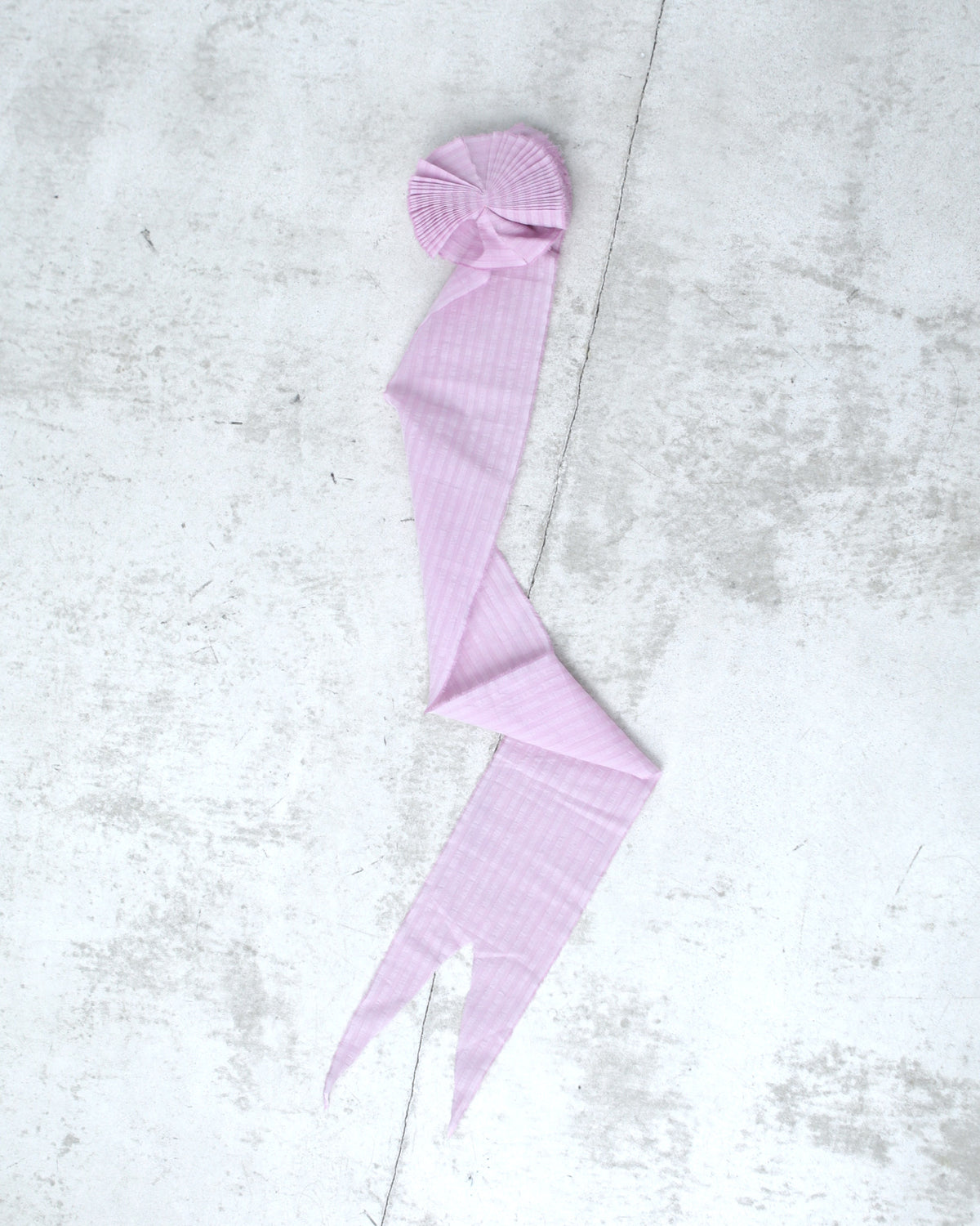 striped pink cockade