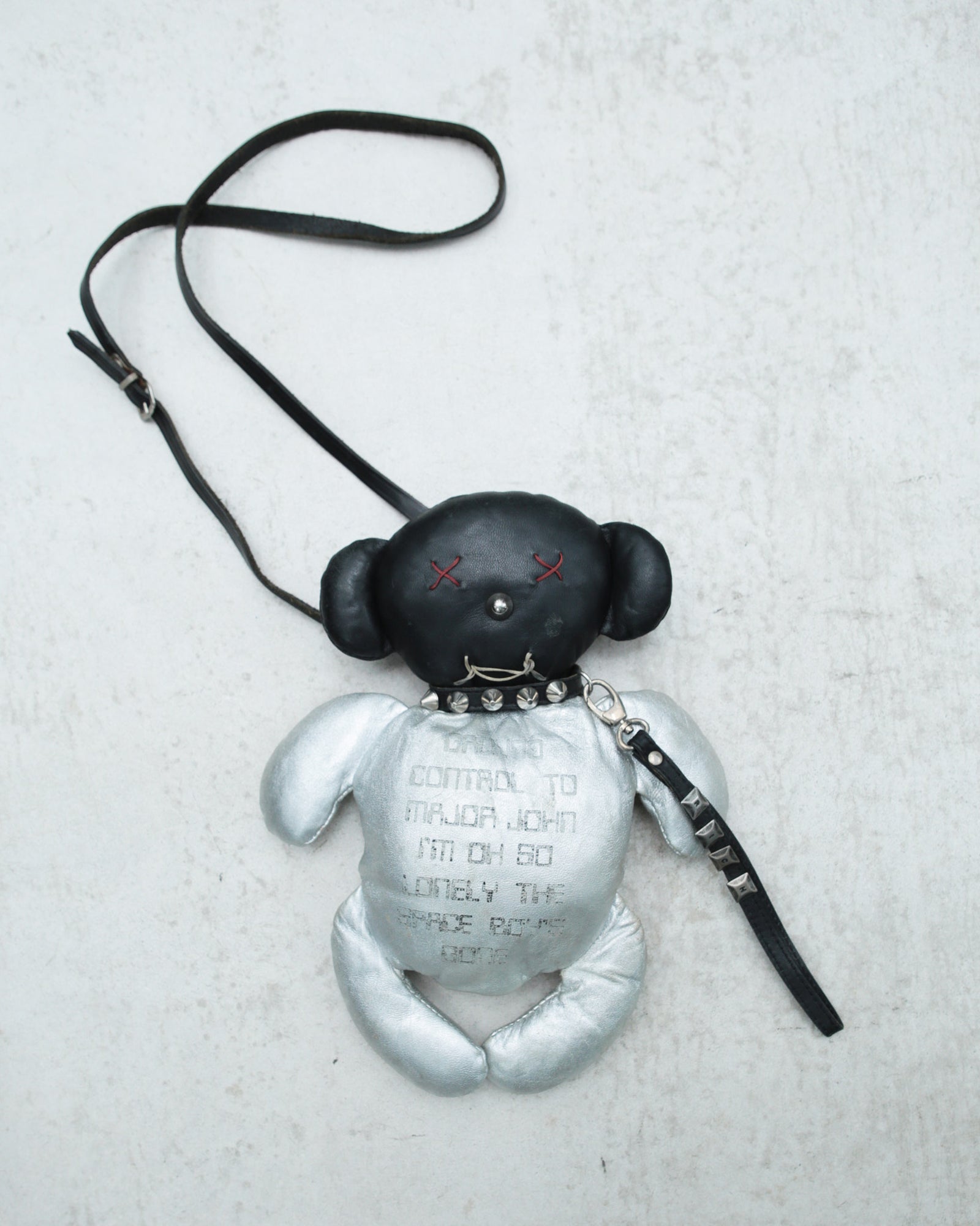 teddy leather bag