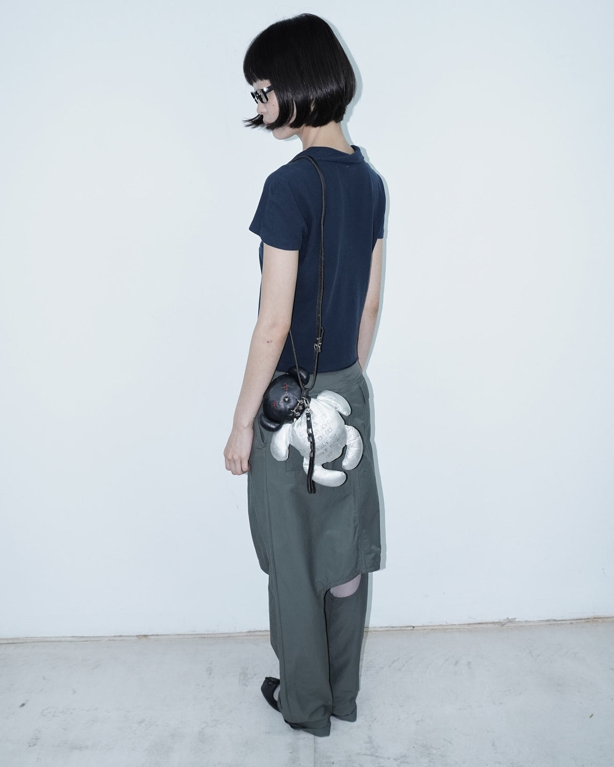 teddy leather bag