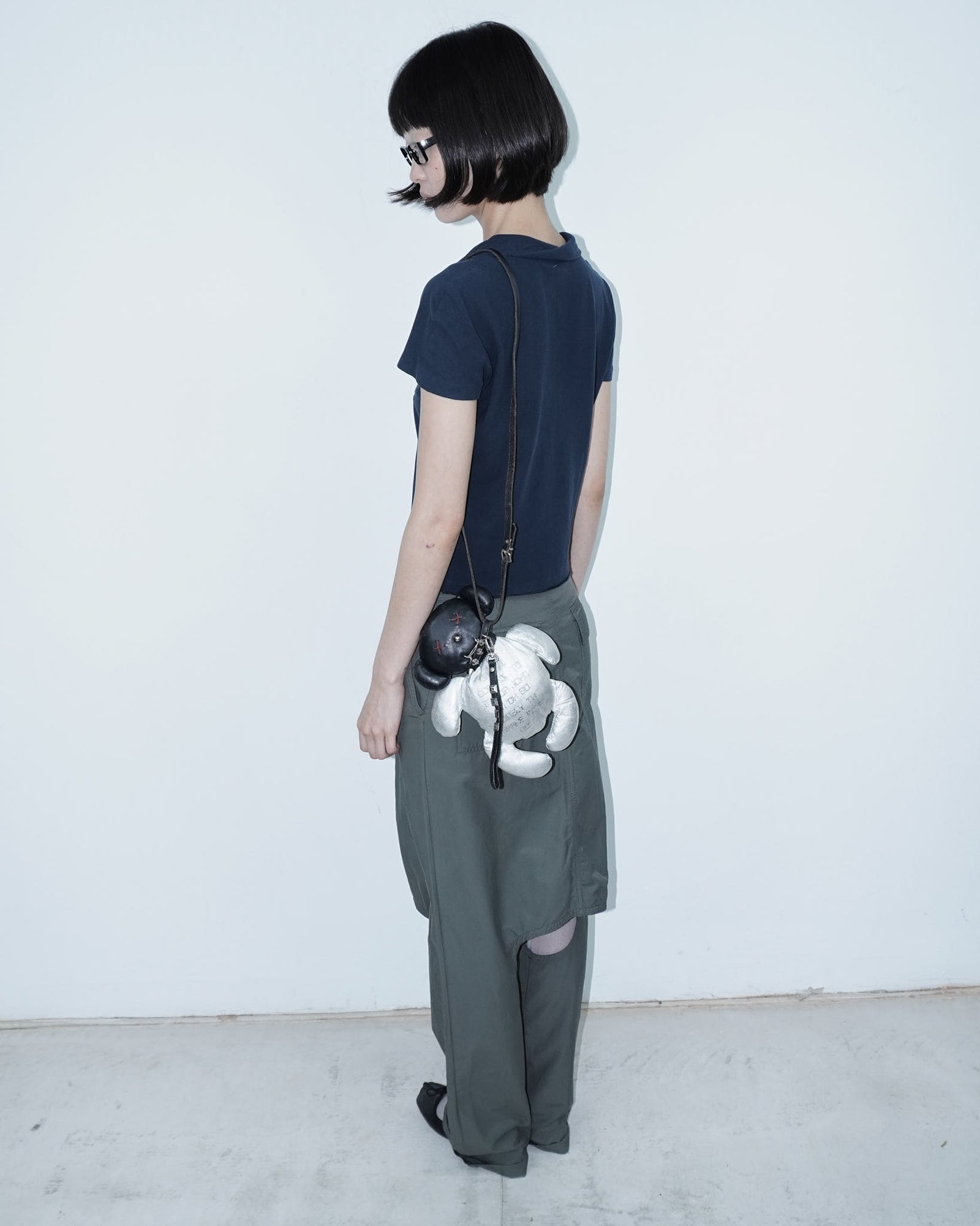 teddy leather bag