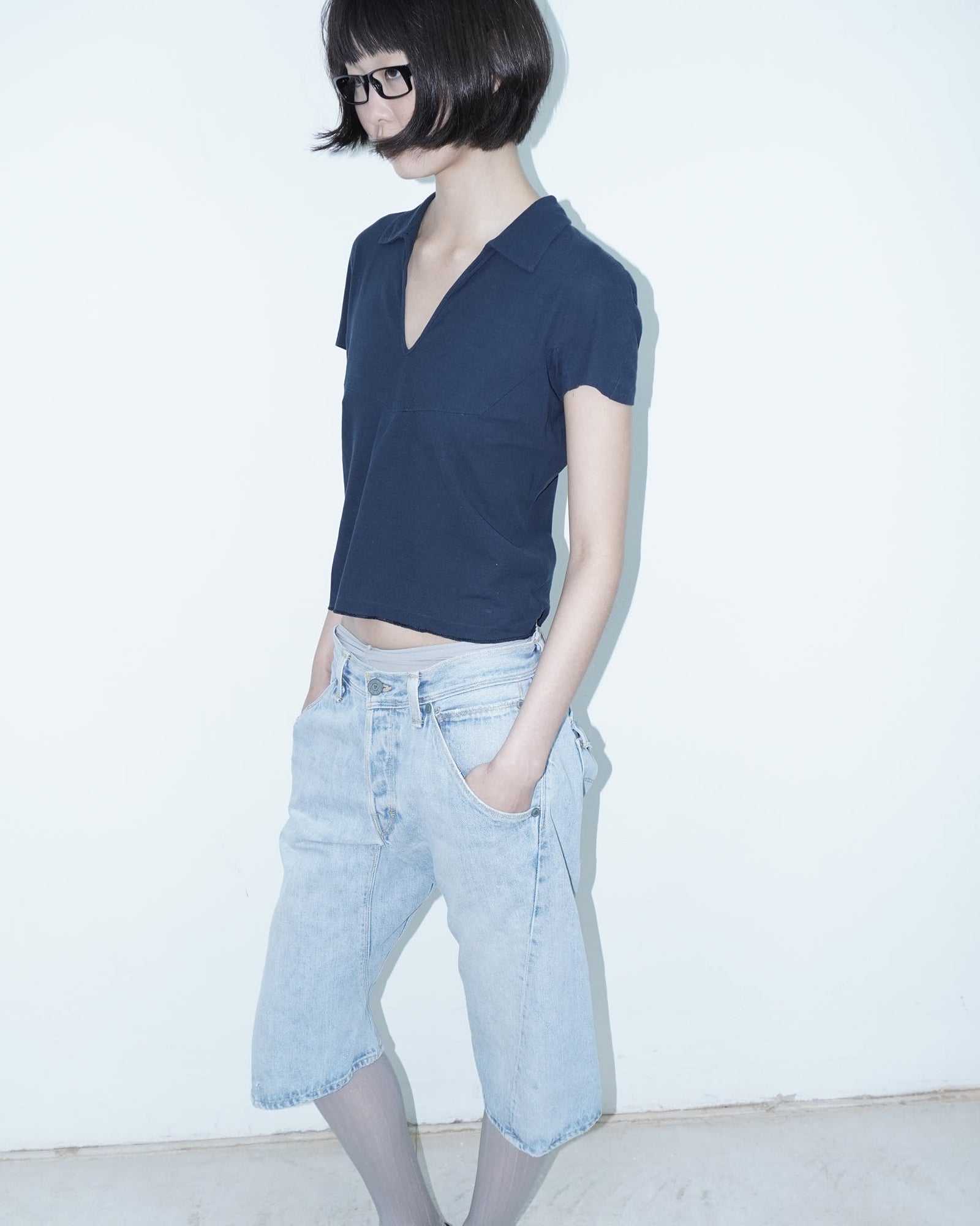 engineered capri pants