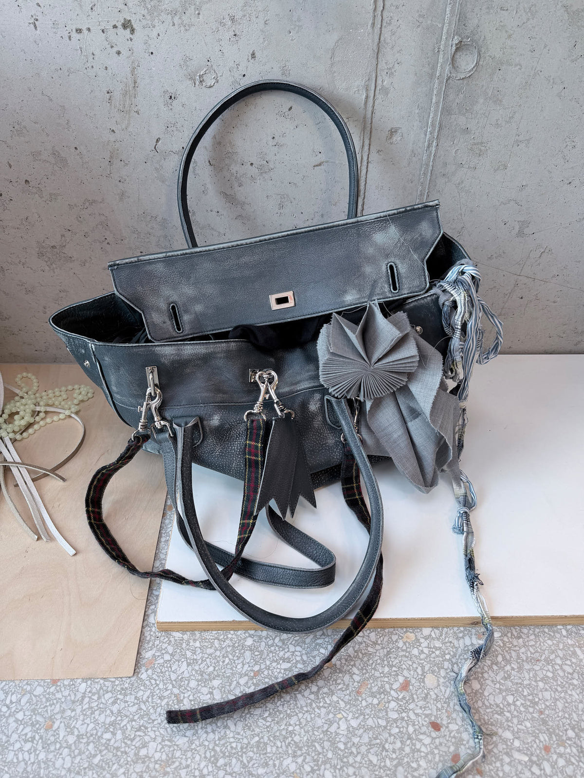 blue scudo bag