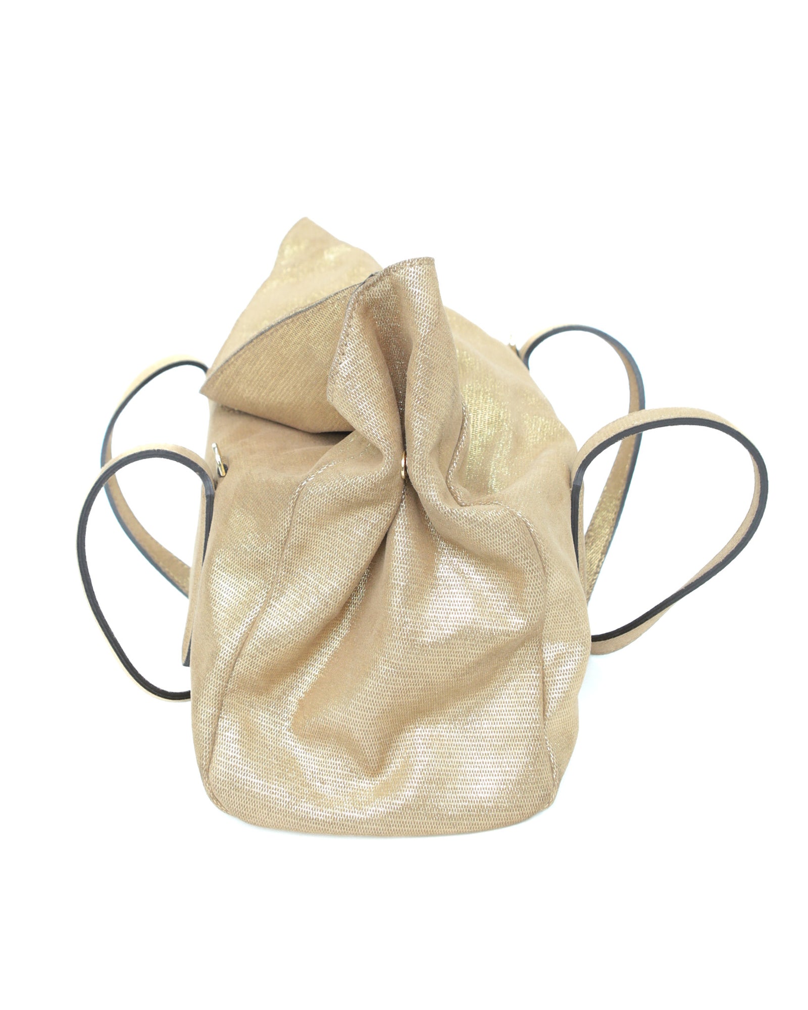 maxi golden flap bag