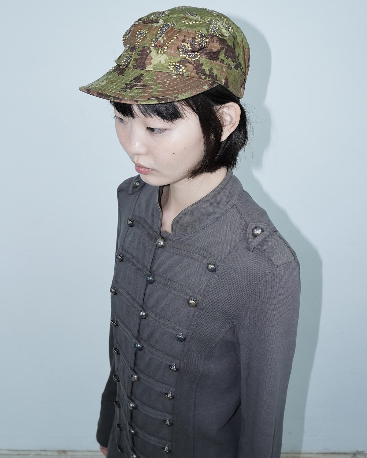 camo visor hat