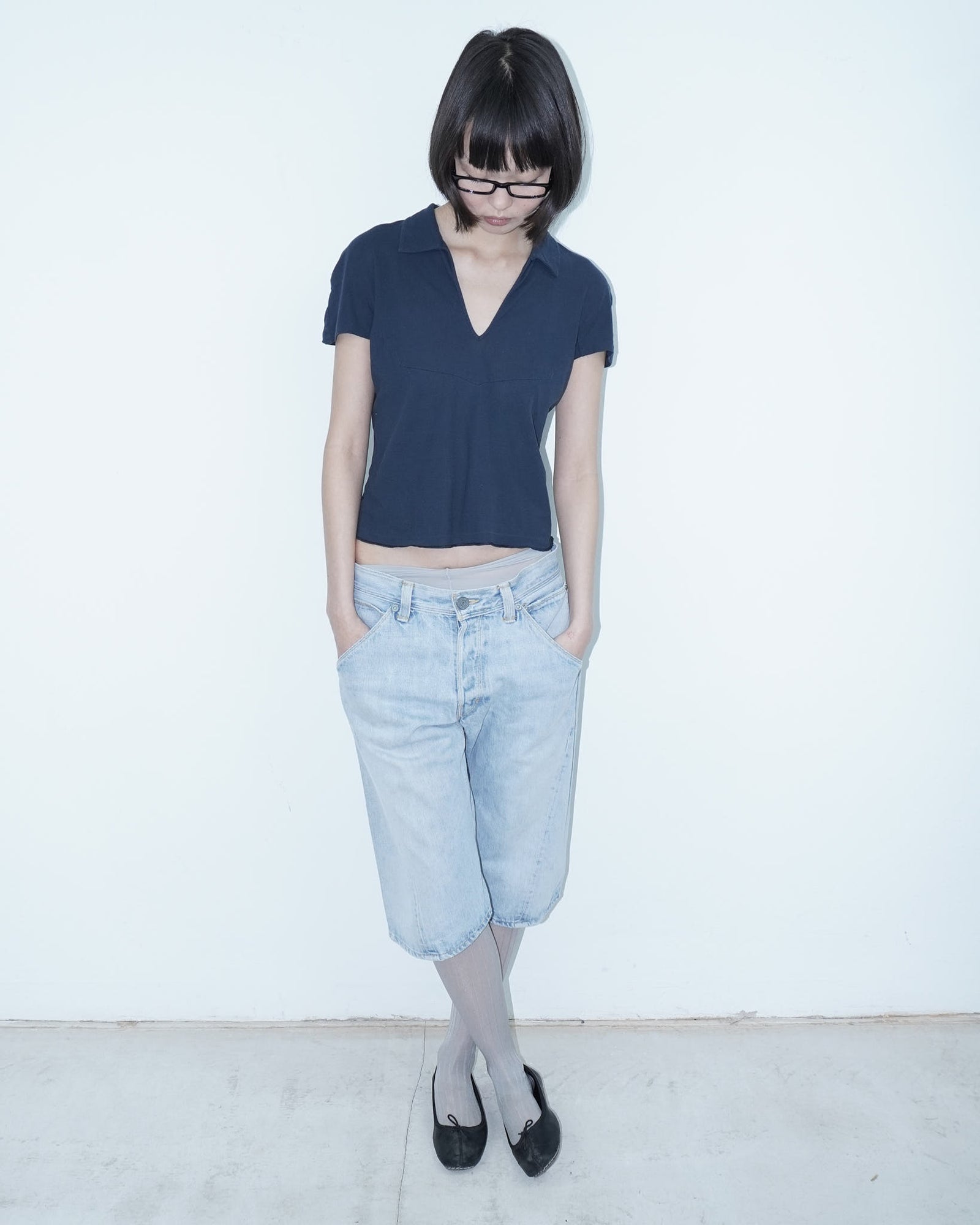 engineered capri pants