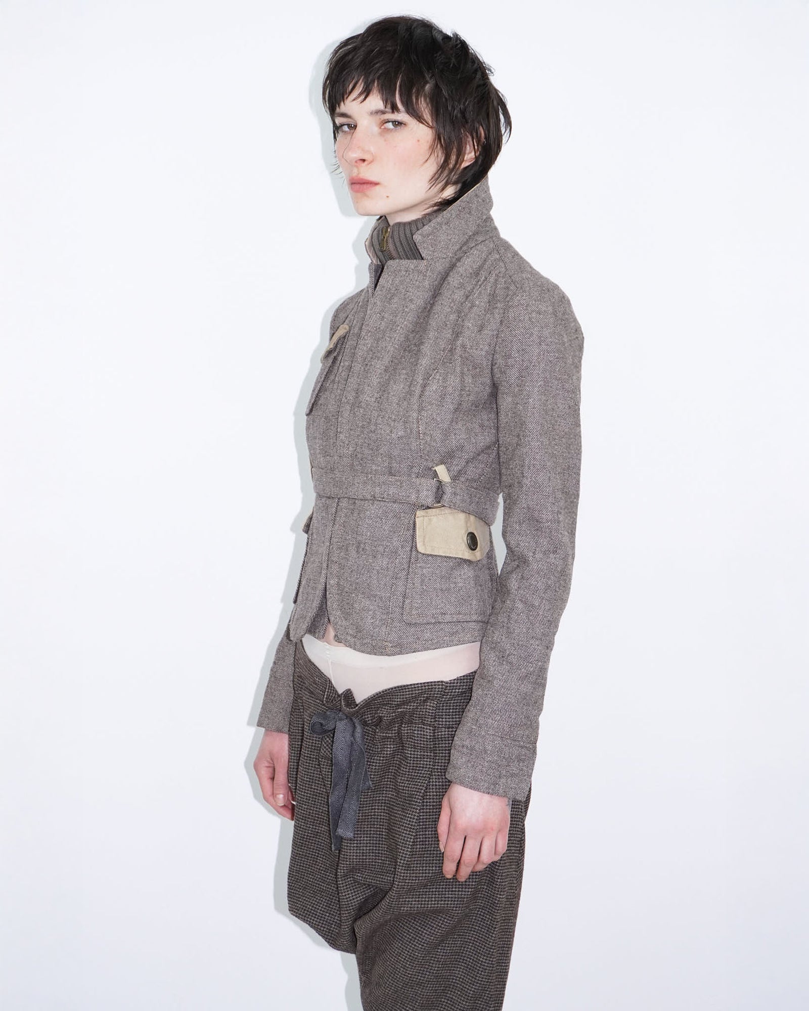 bimaterial double layer jacket