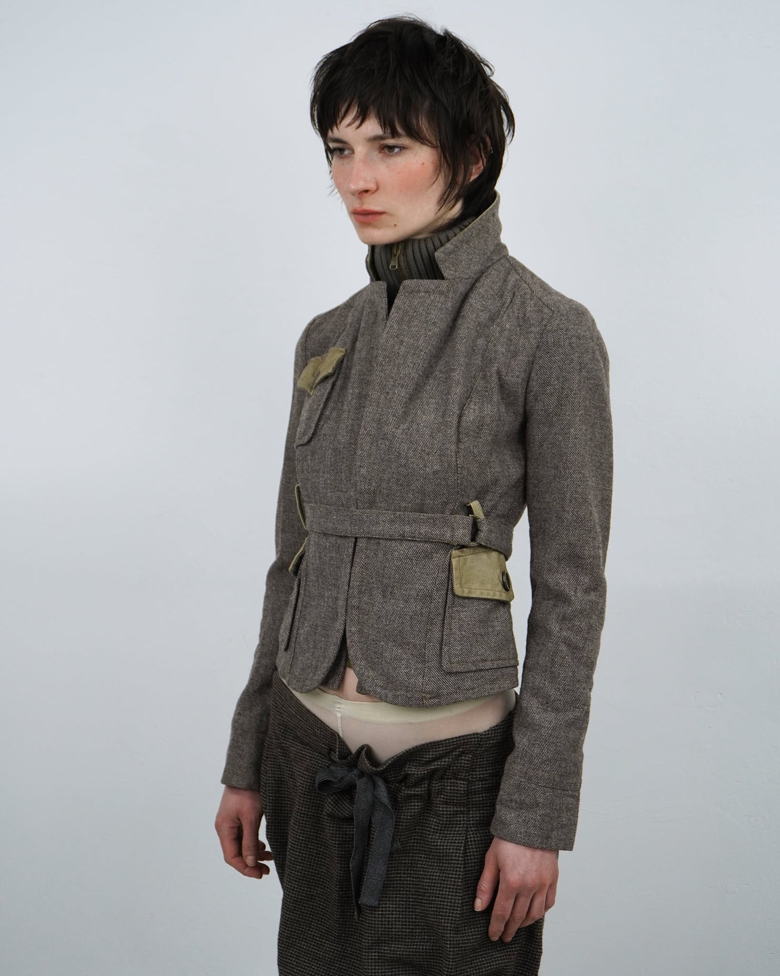 bimaterial double layer jacket