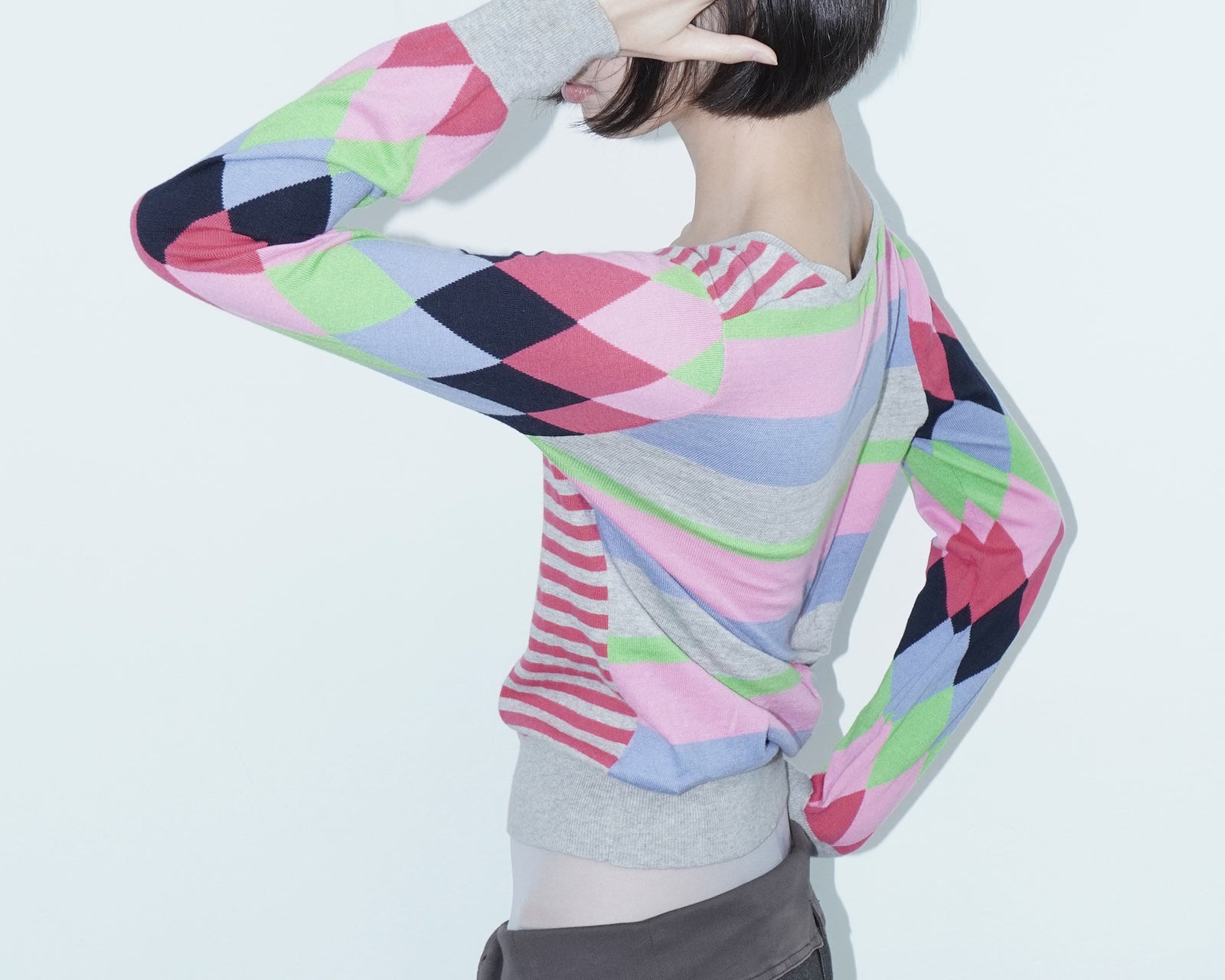 cashmere v-neck top