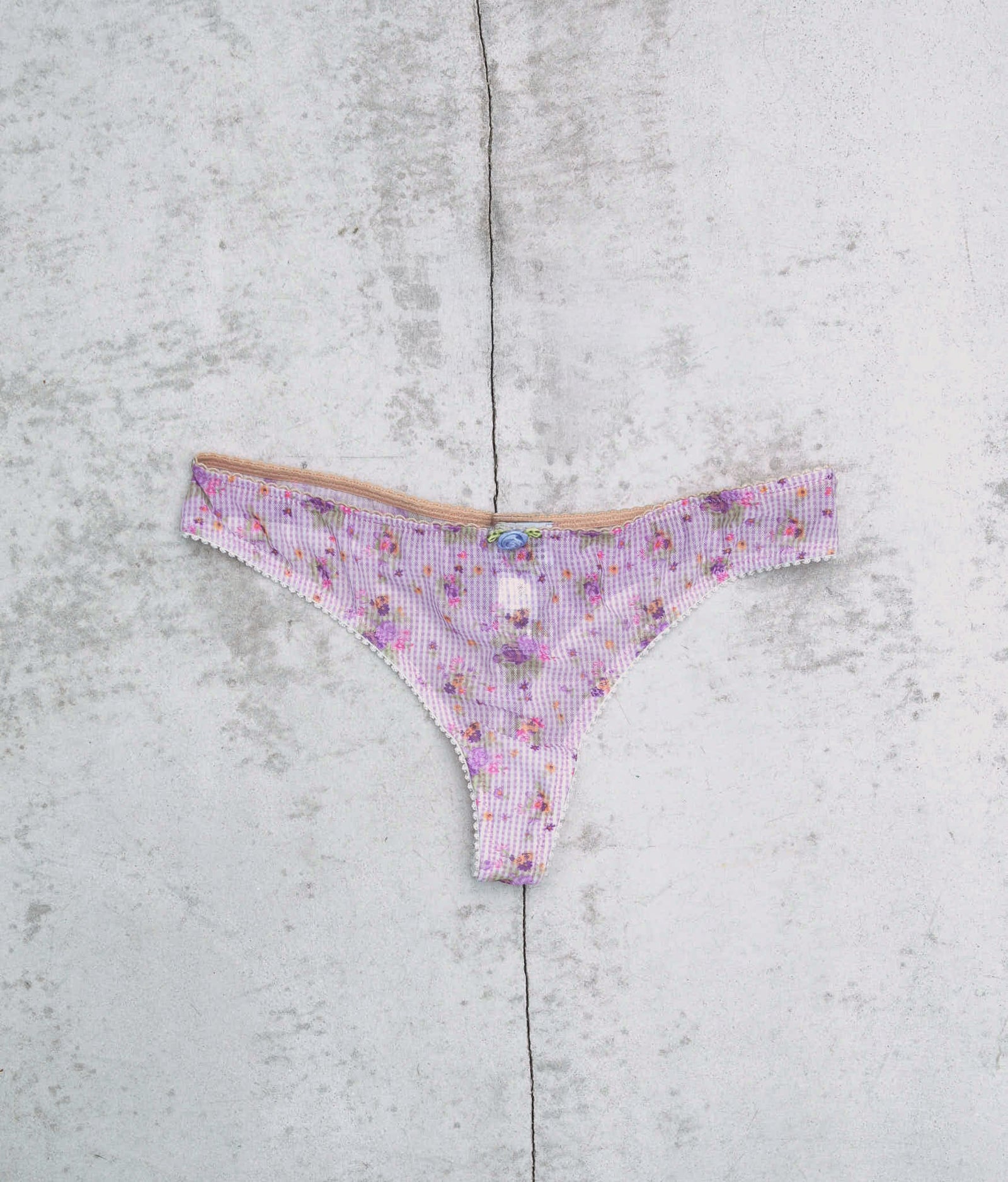 floral lingerie set