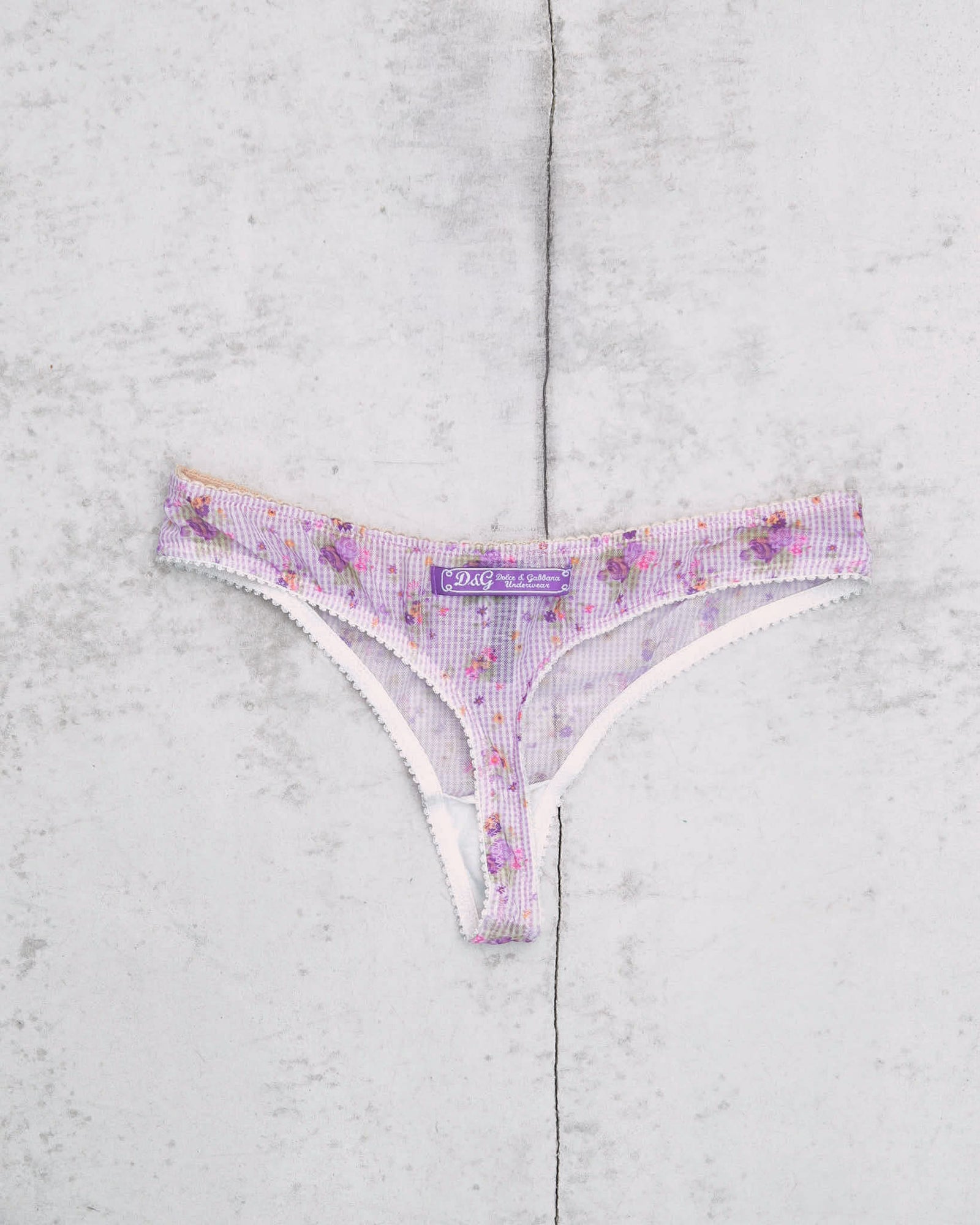 floral lingerie set