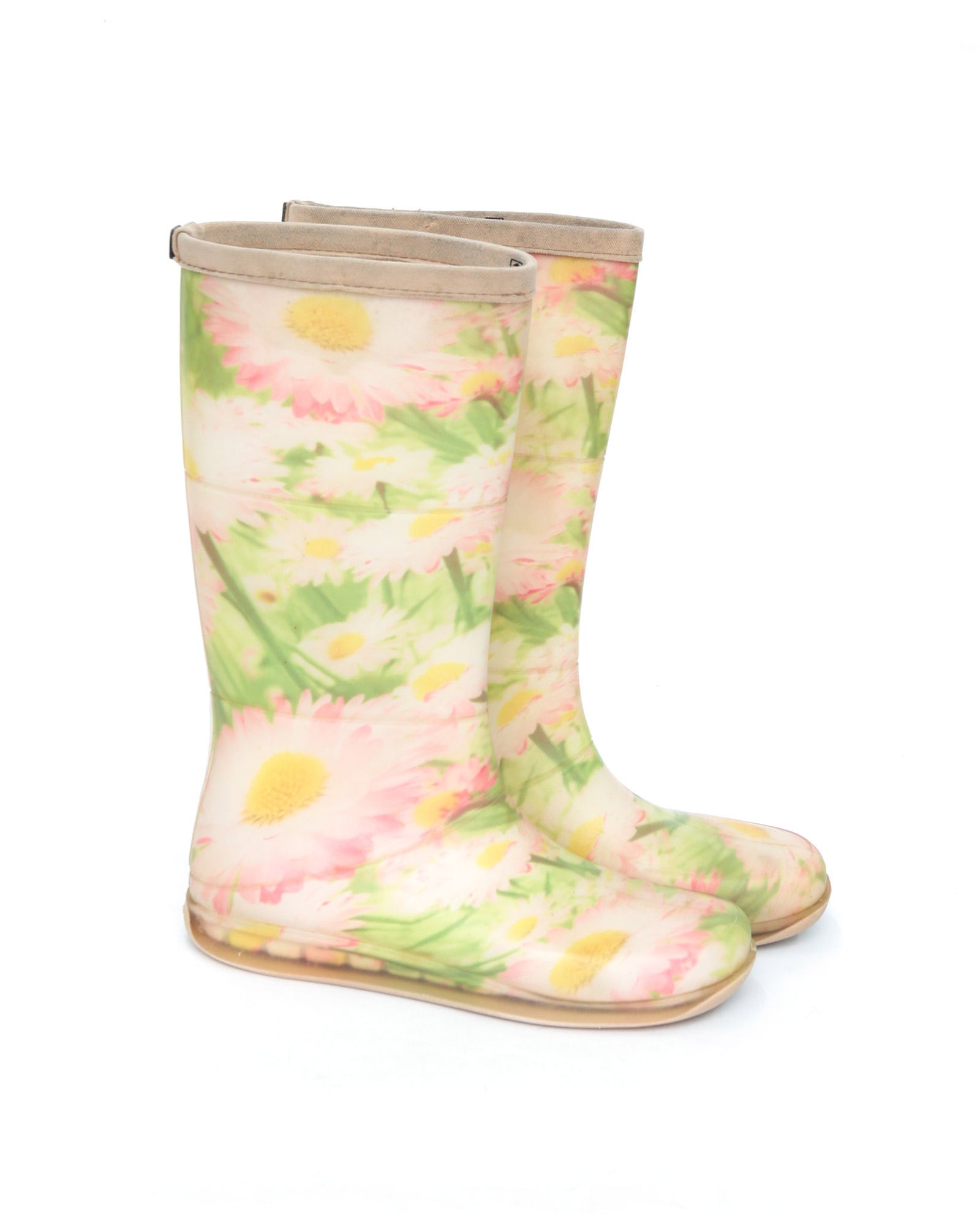 flower rainboots