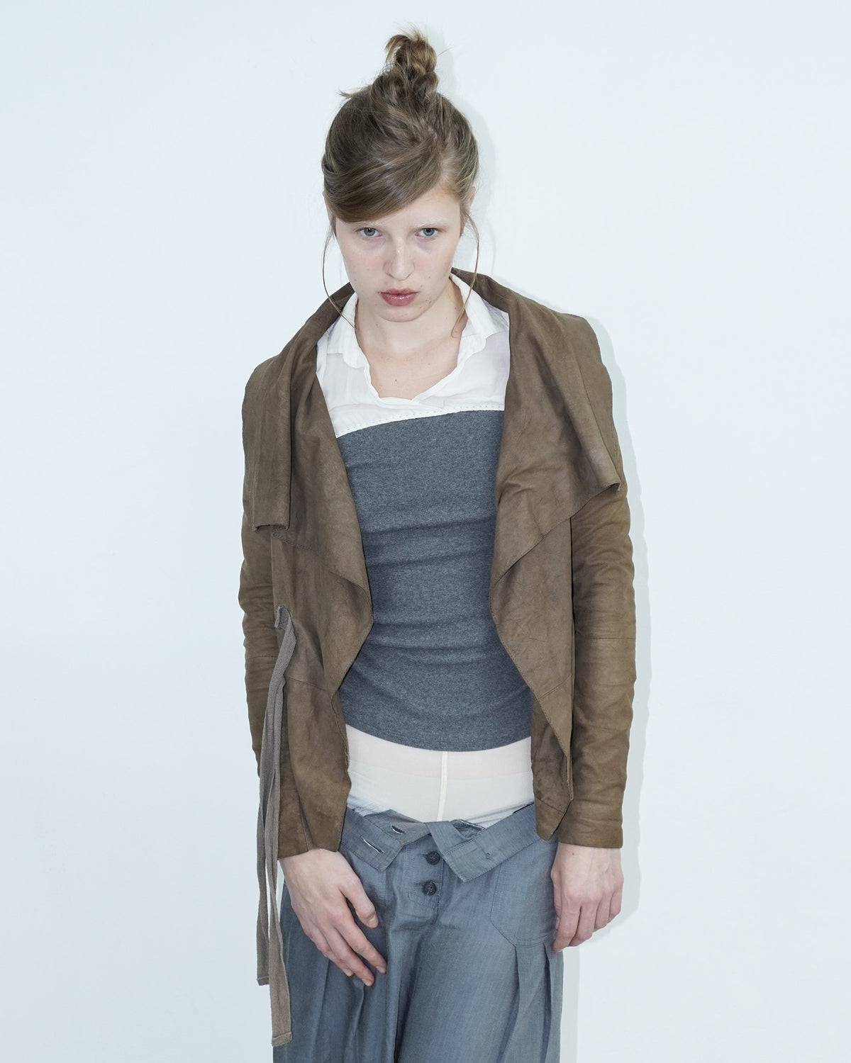 genuine goat leather jacket