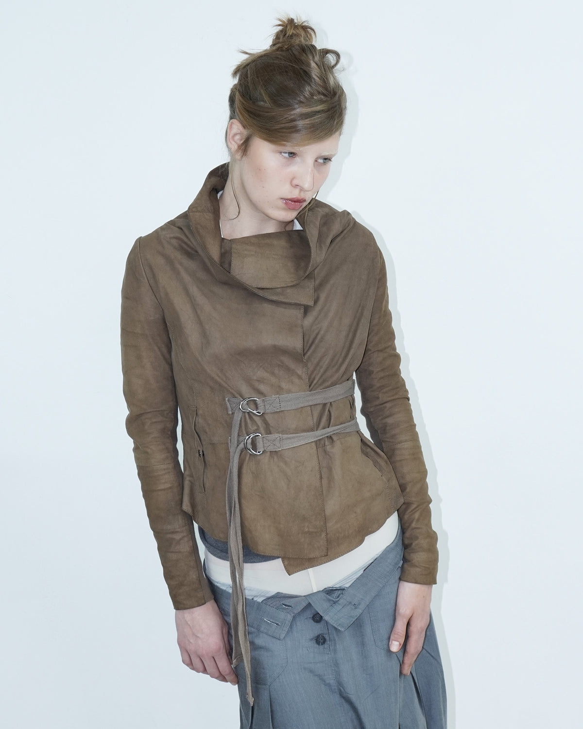 genuine goat leather jacket