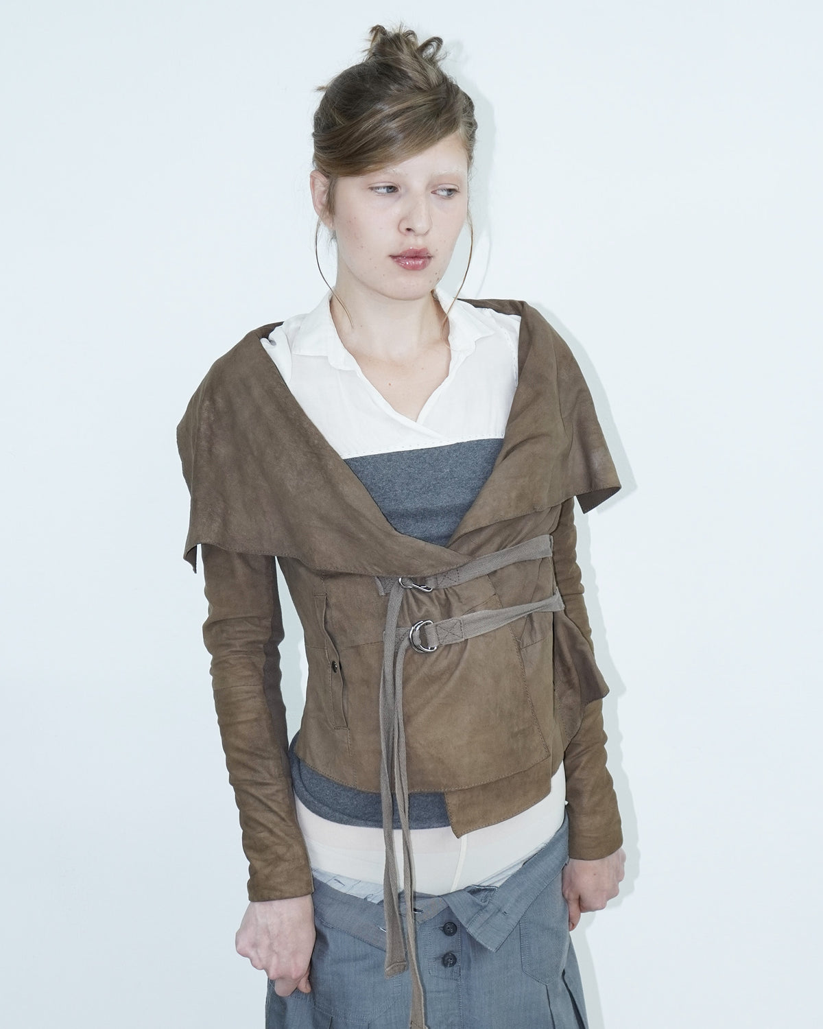 genuine goat leather jacket