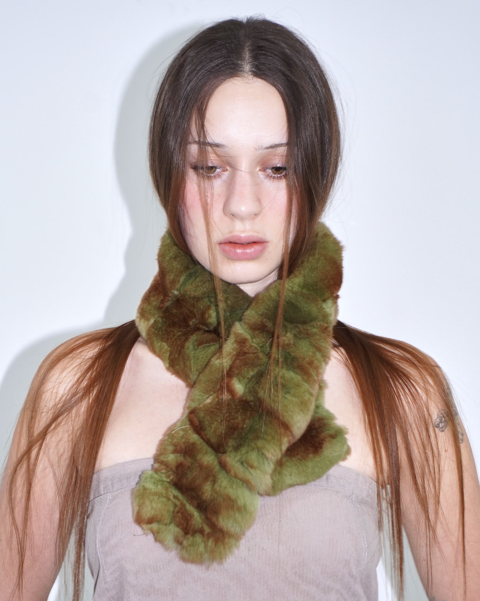 小物 00s beauty:beast Shaggy Bambi Scarf Bambi silk scarf – Thread Earthy Shopping