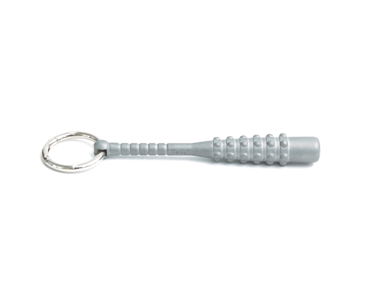 spiked bat keychain