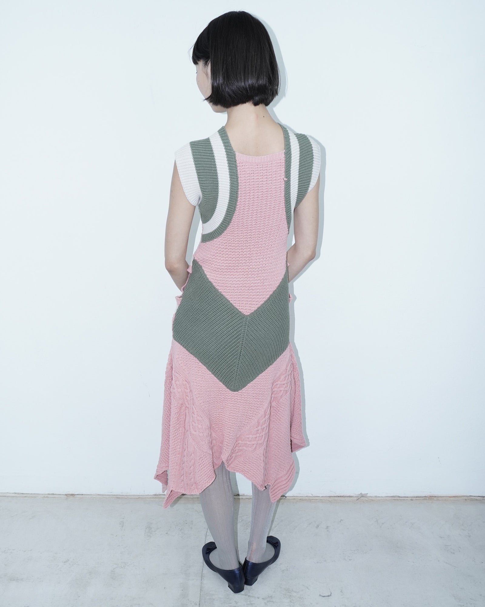 long knit dress