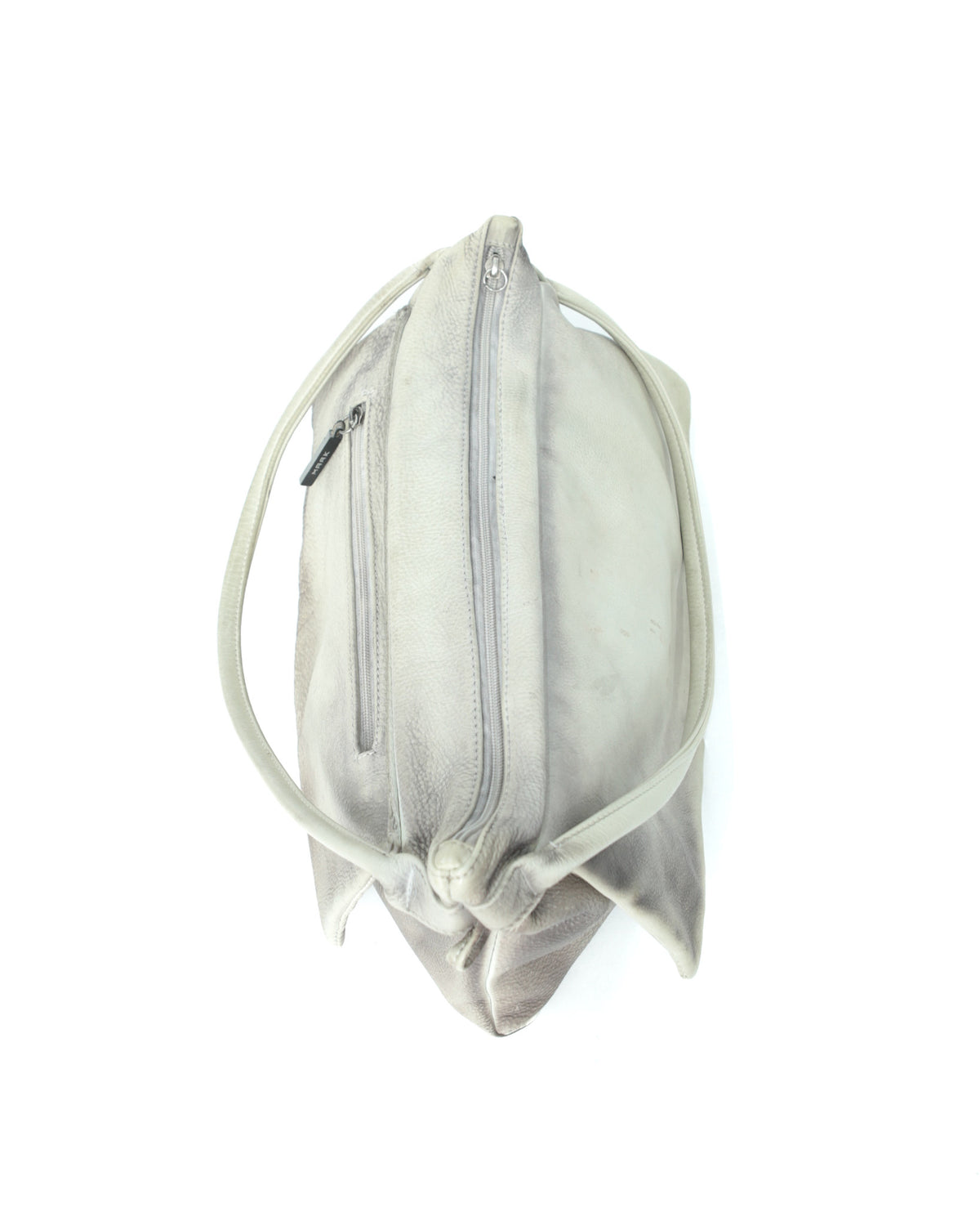 medium washed taupe flap bag