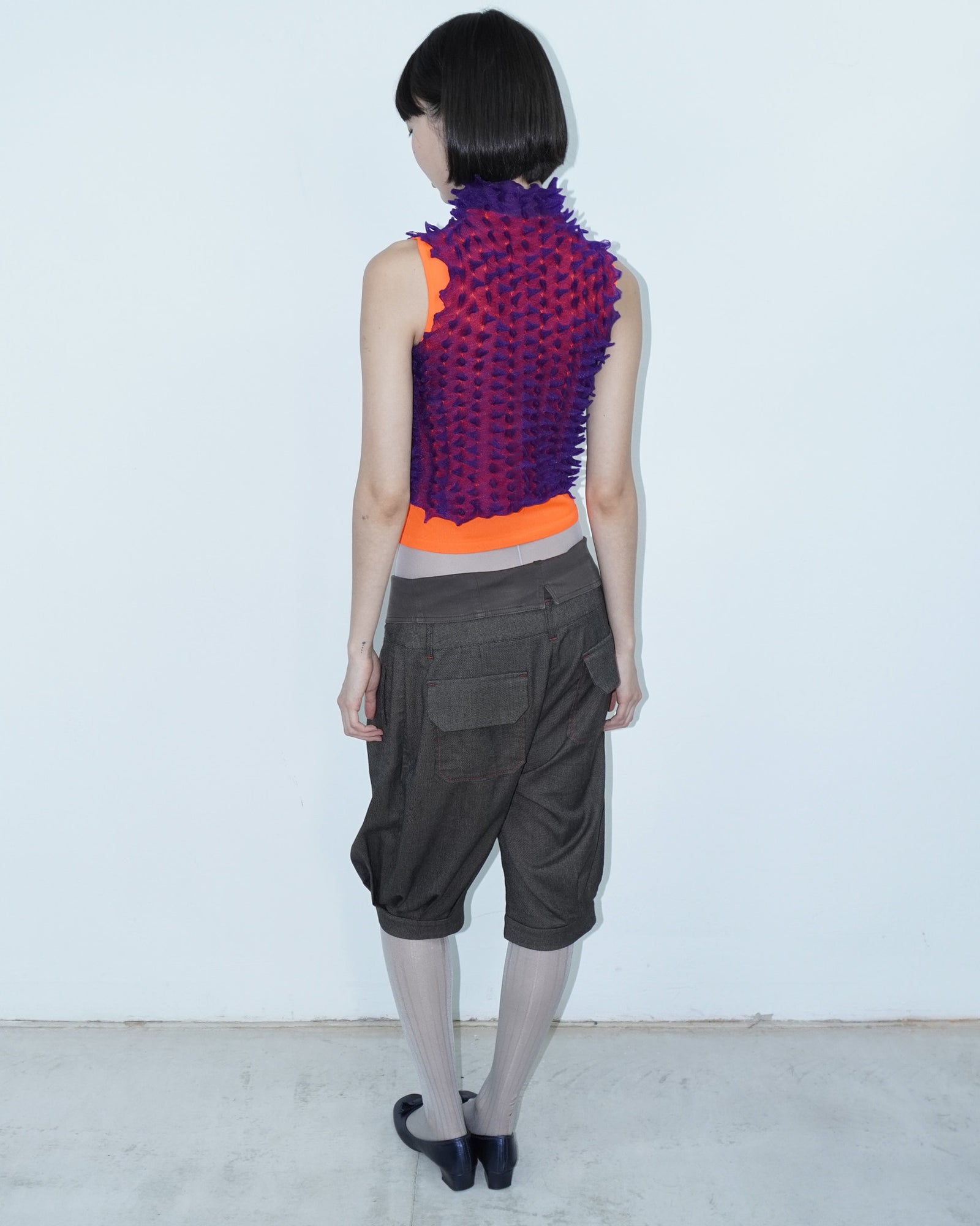 neon spike mesh 2 piece