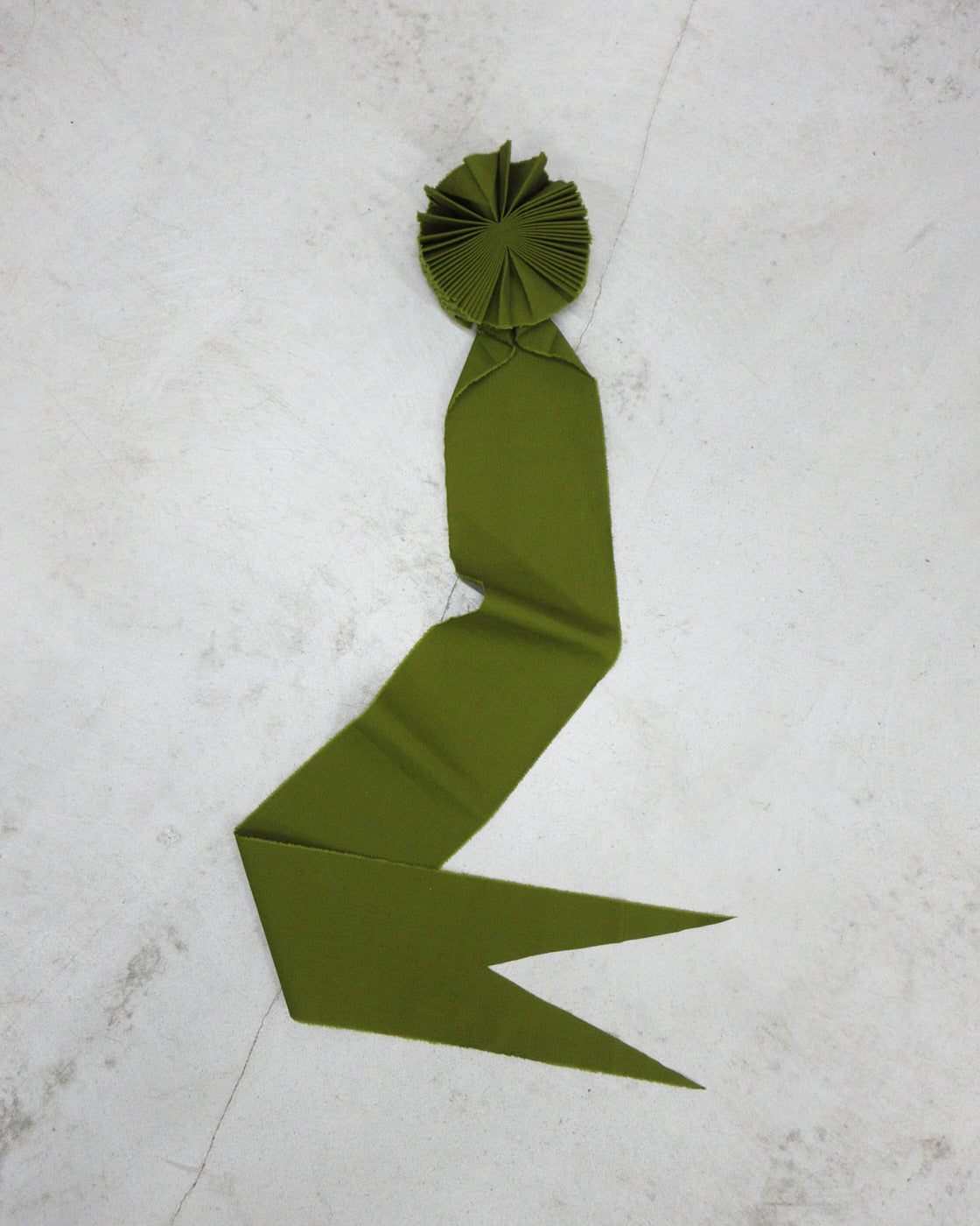 olive green cockade