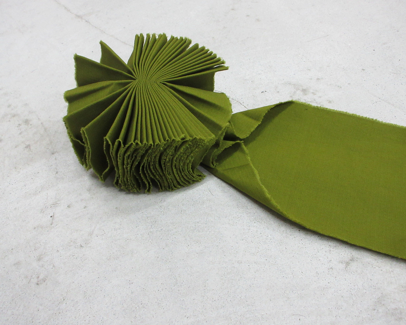 olive green cockade