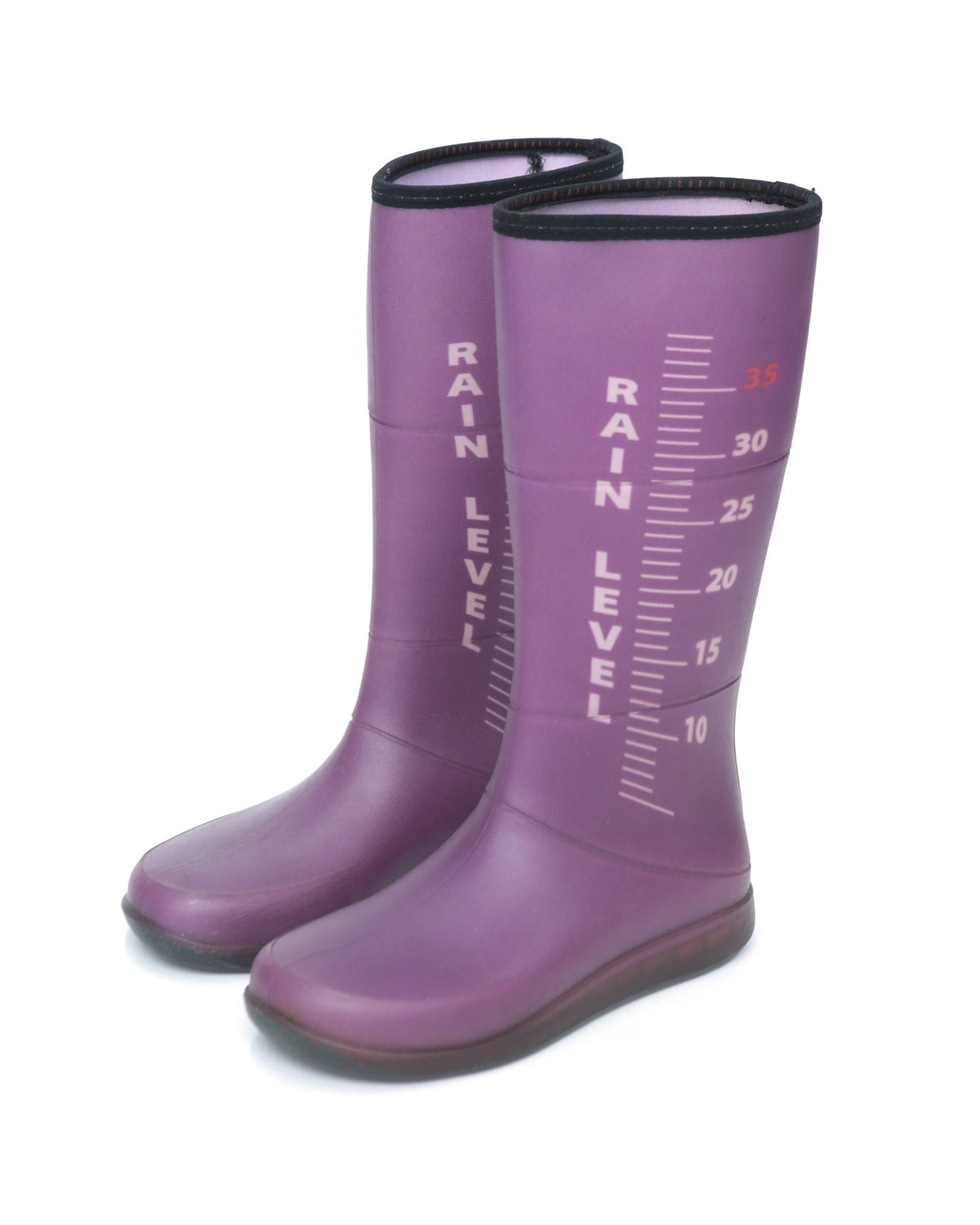 purple rainboots