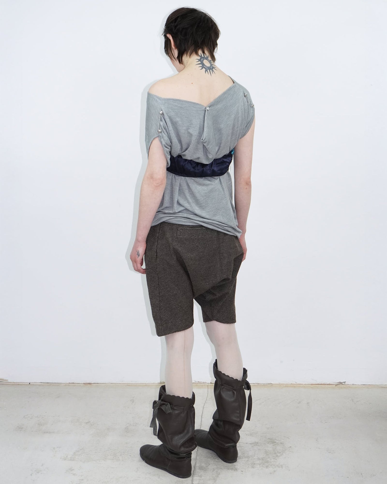 real silk & sequins micro top / bandeau