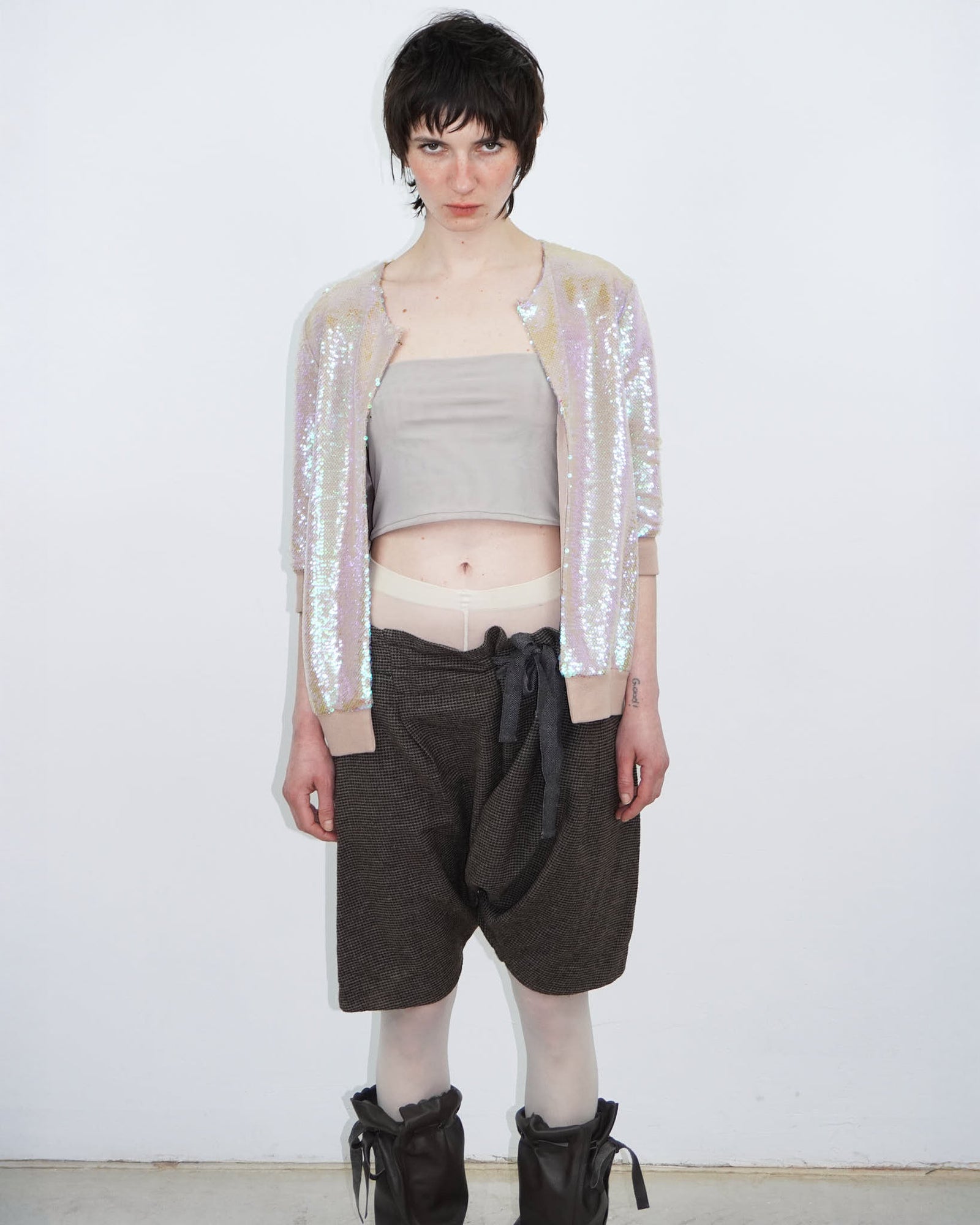 reflective sequins jacket