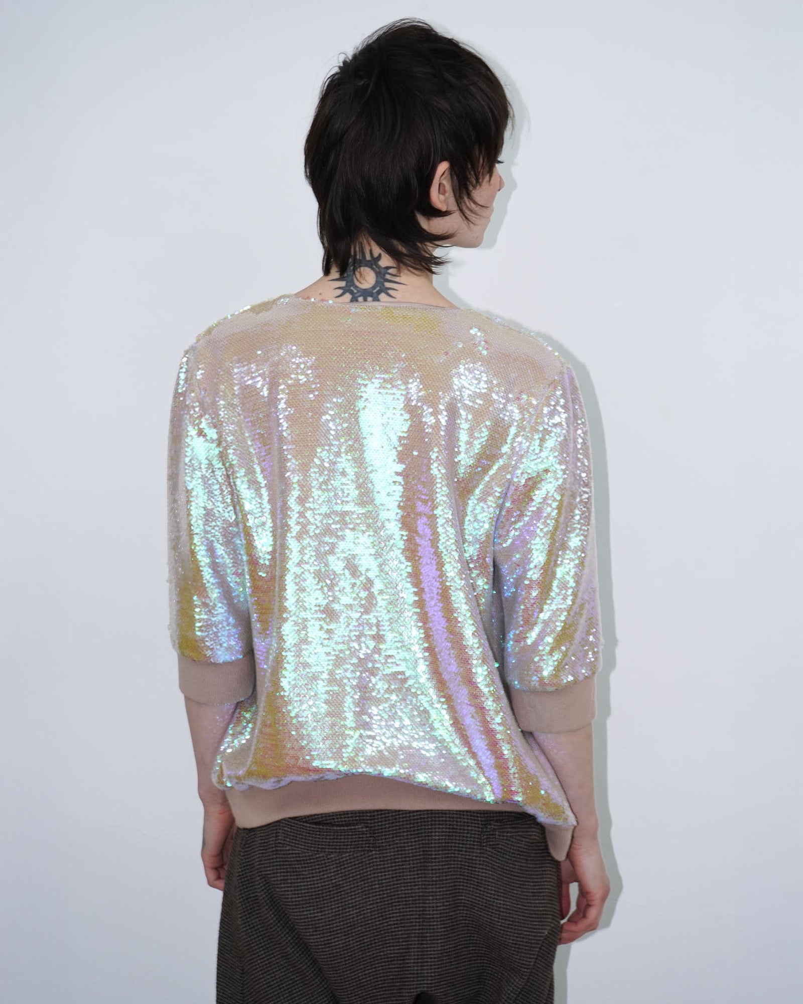 reflective sequins jacket