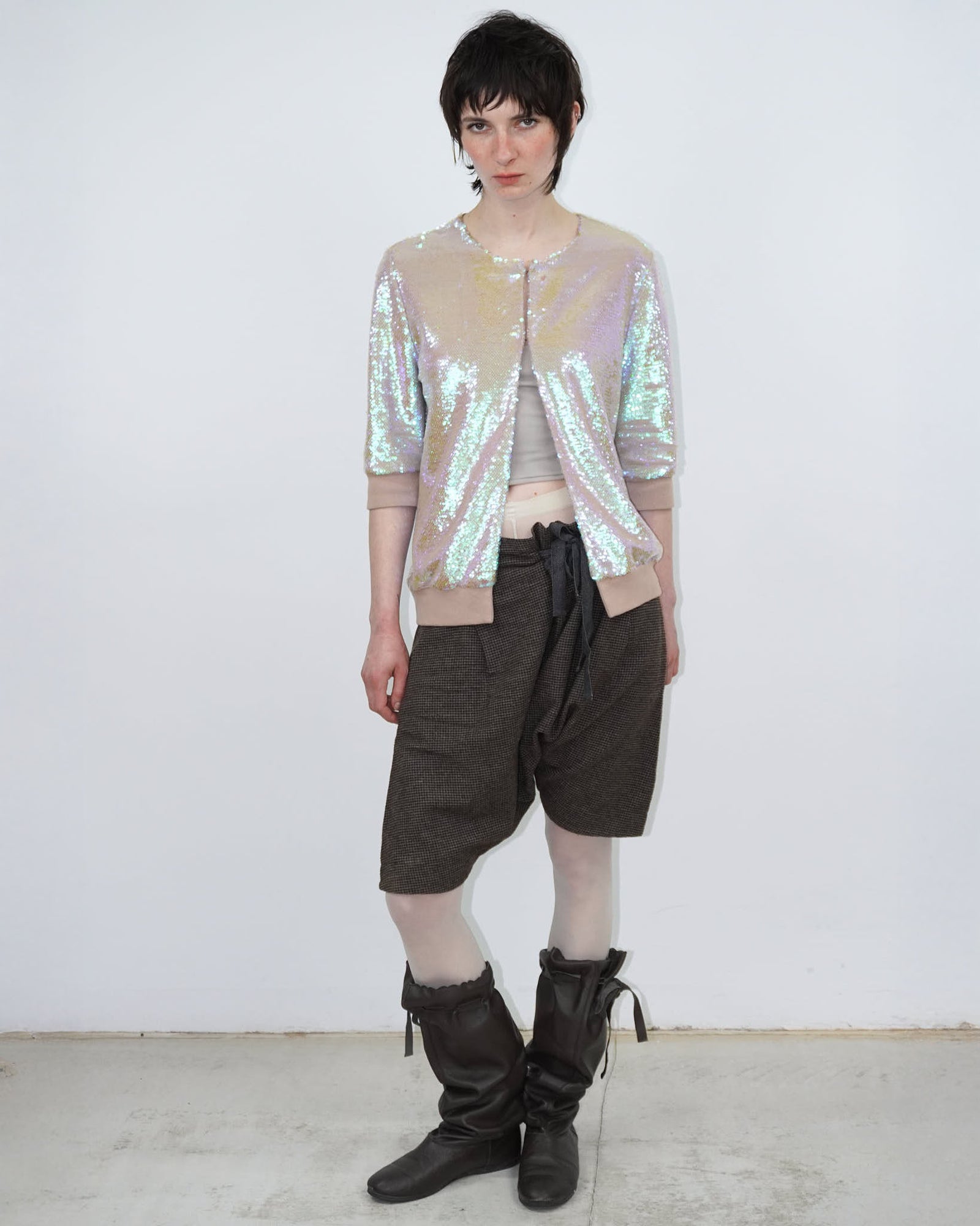 reflective sequins jacket