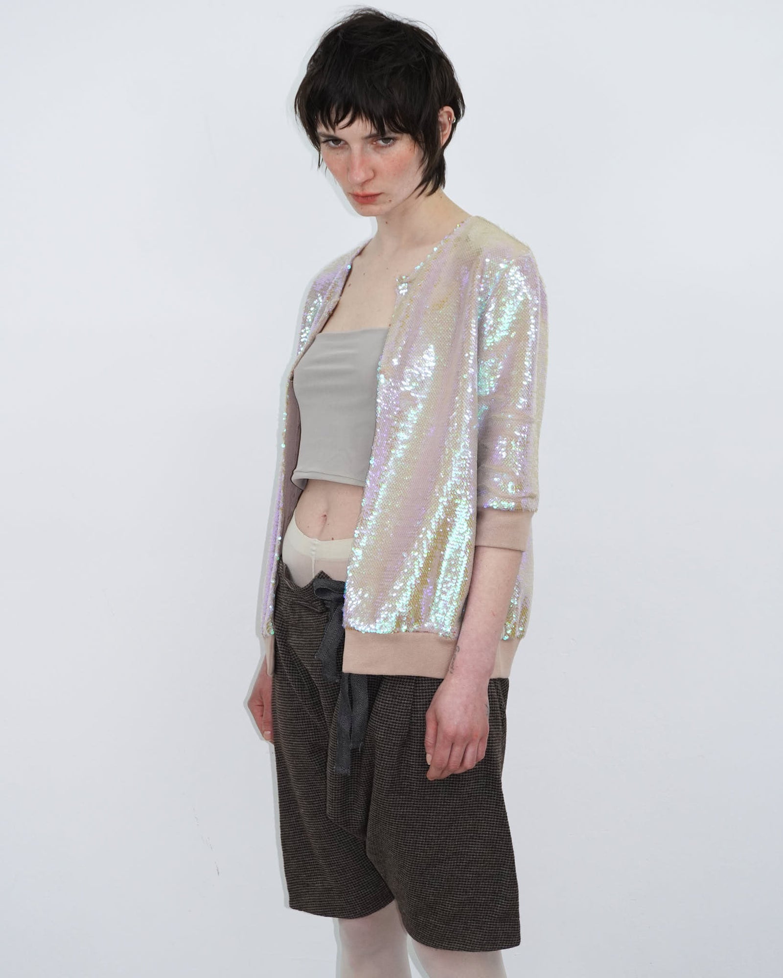reflective sequins jacket