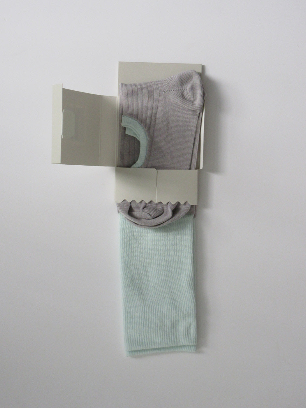 ribbed circle socks
