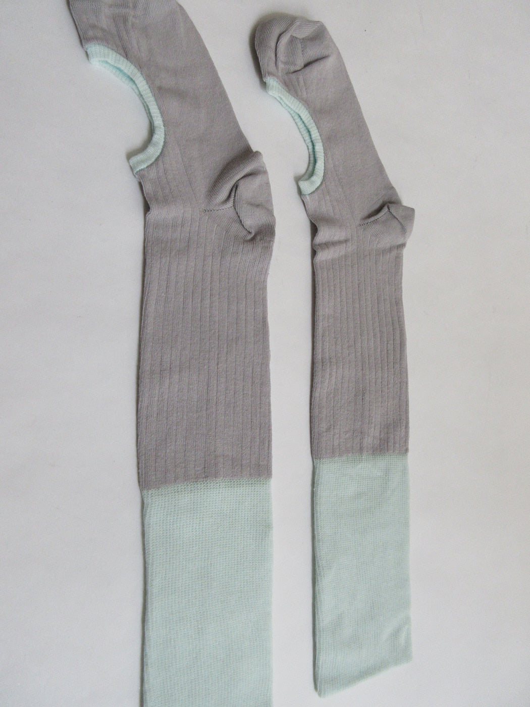 ribbed circle socks