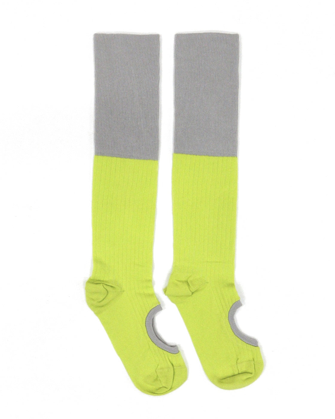 ribbed circle socks