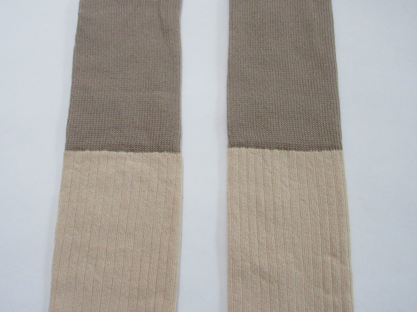 ribbed circle socks