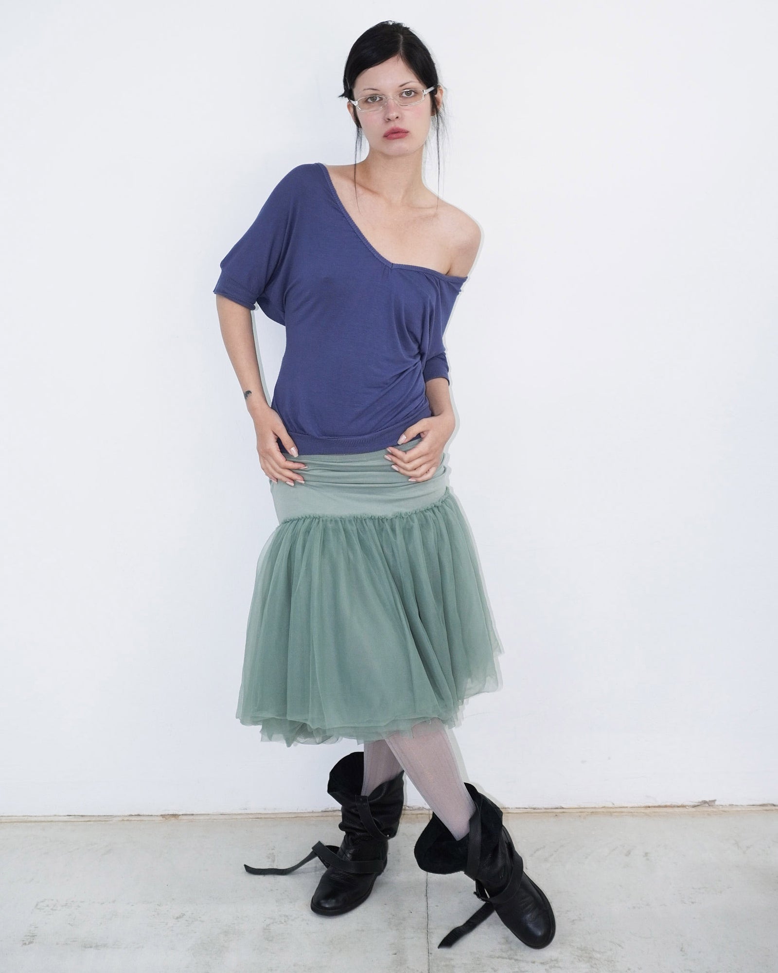 soft mint green tutu skirt