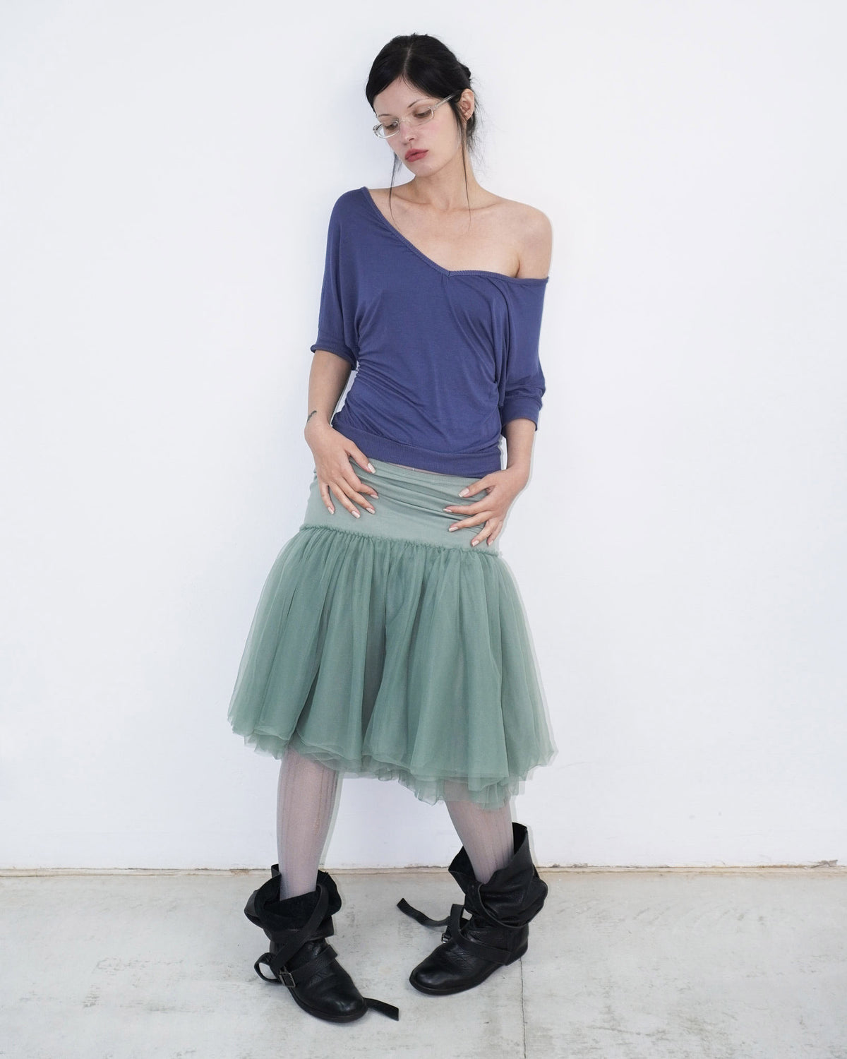 soft mint green tutu skirt