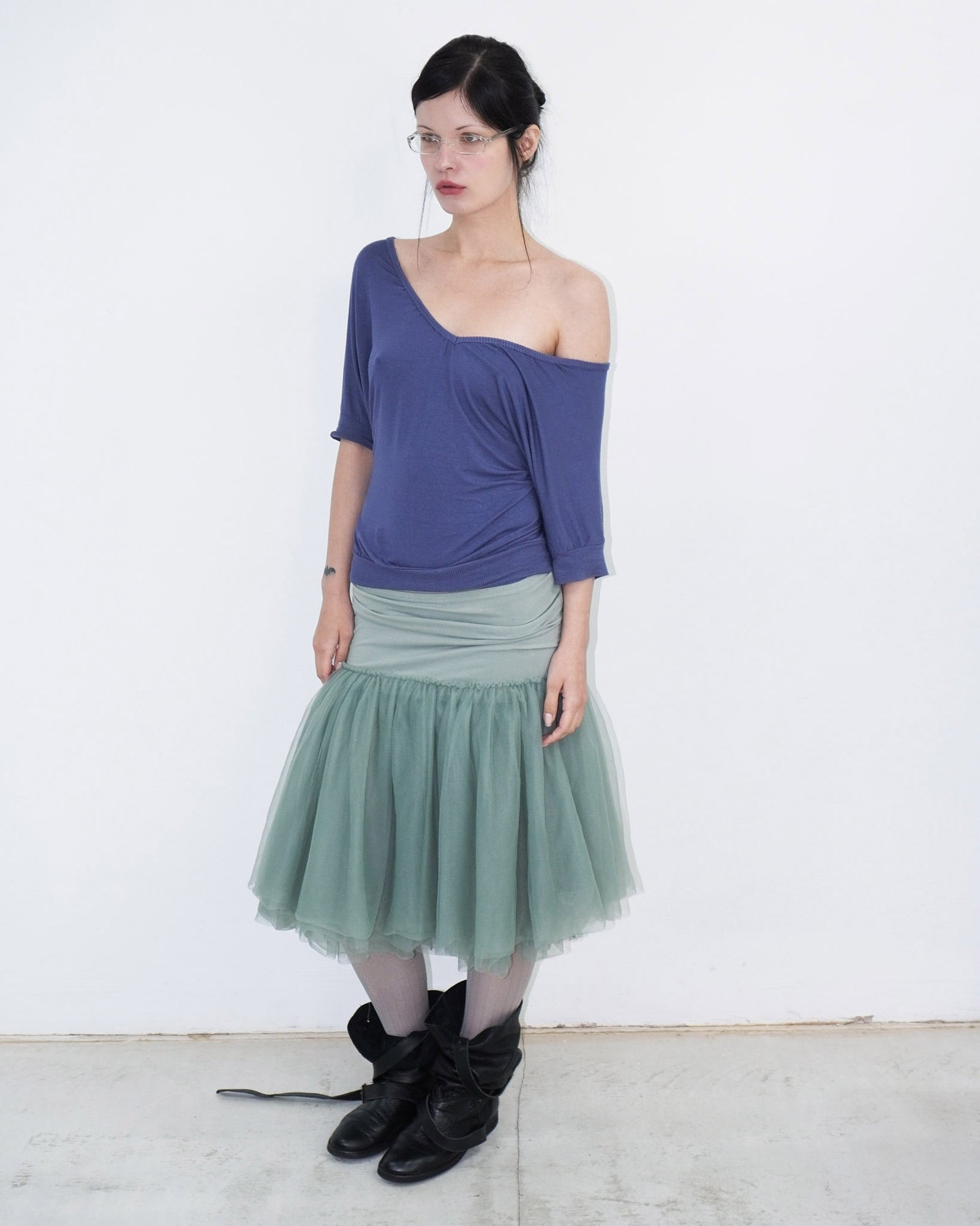 soft mint green tutu skirt