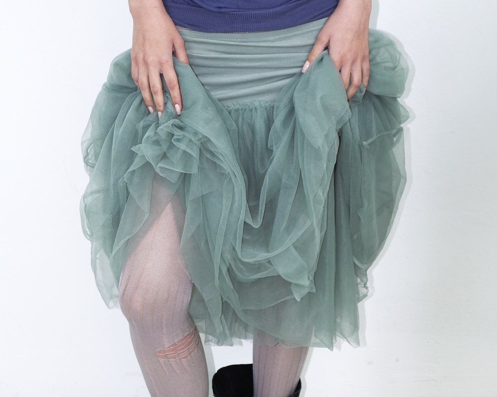 soft mint green tutu skirt