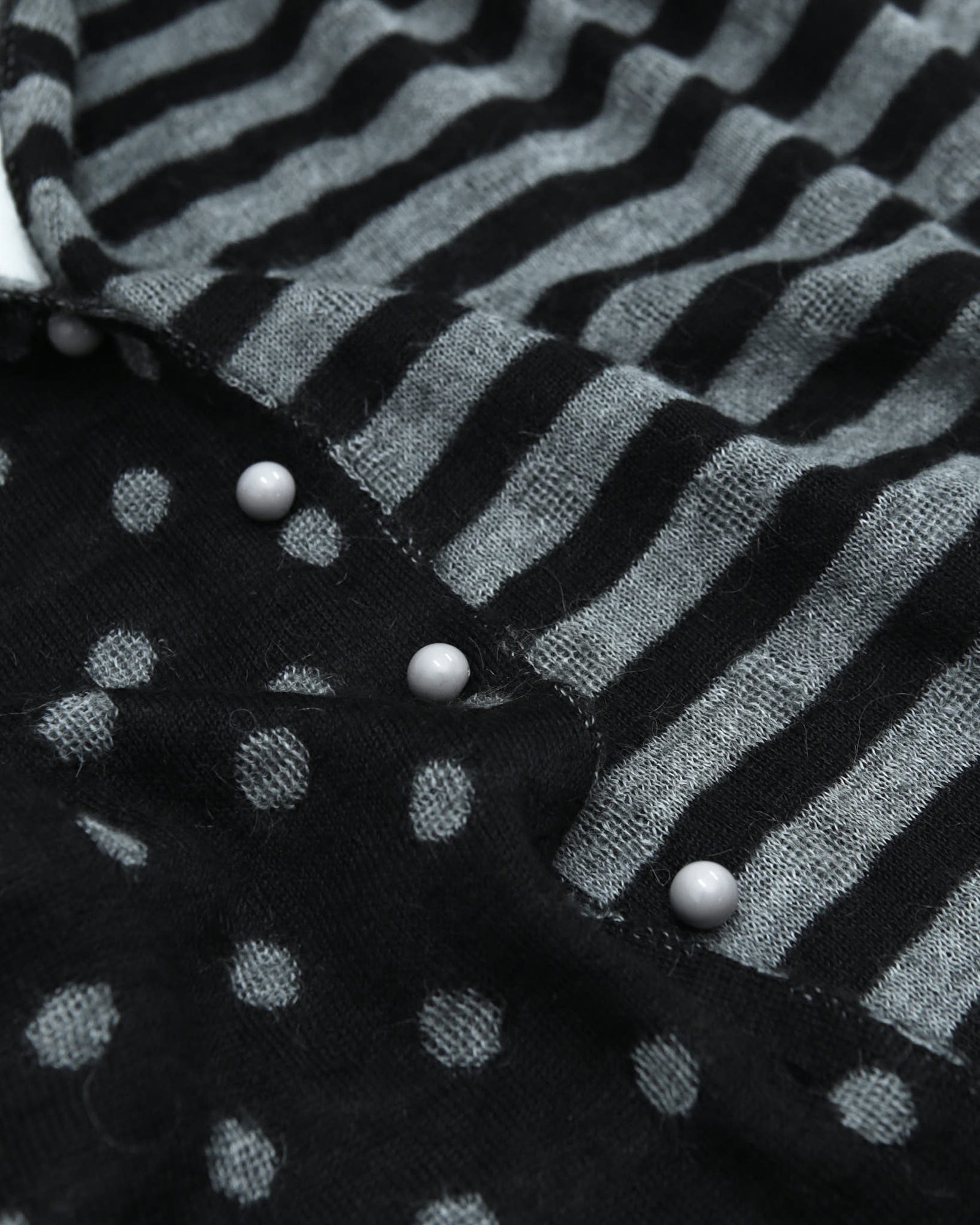 striped & polka dot scarf