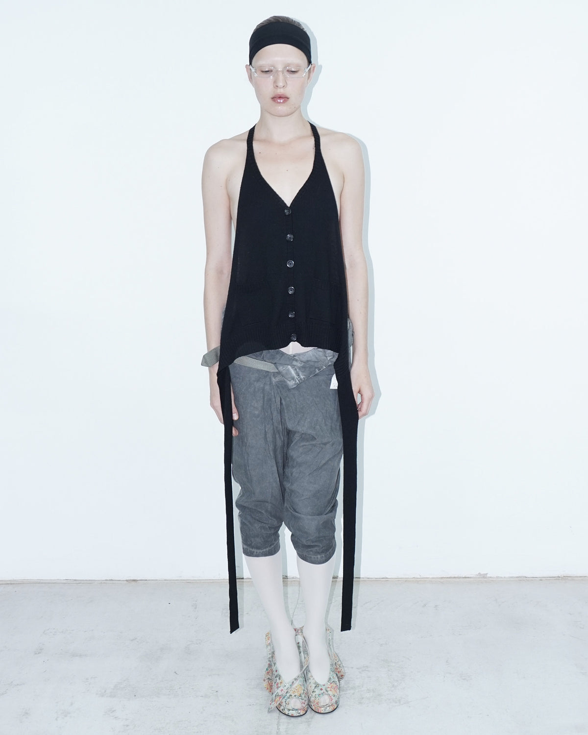 wool halter top