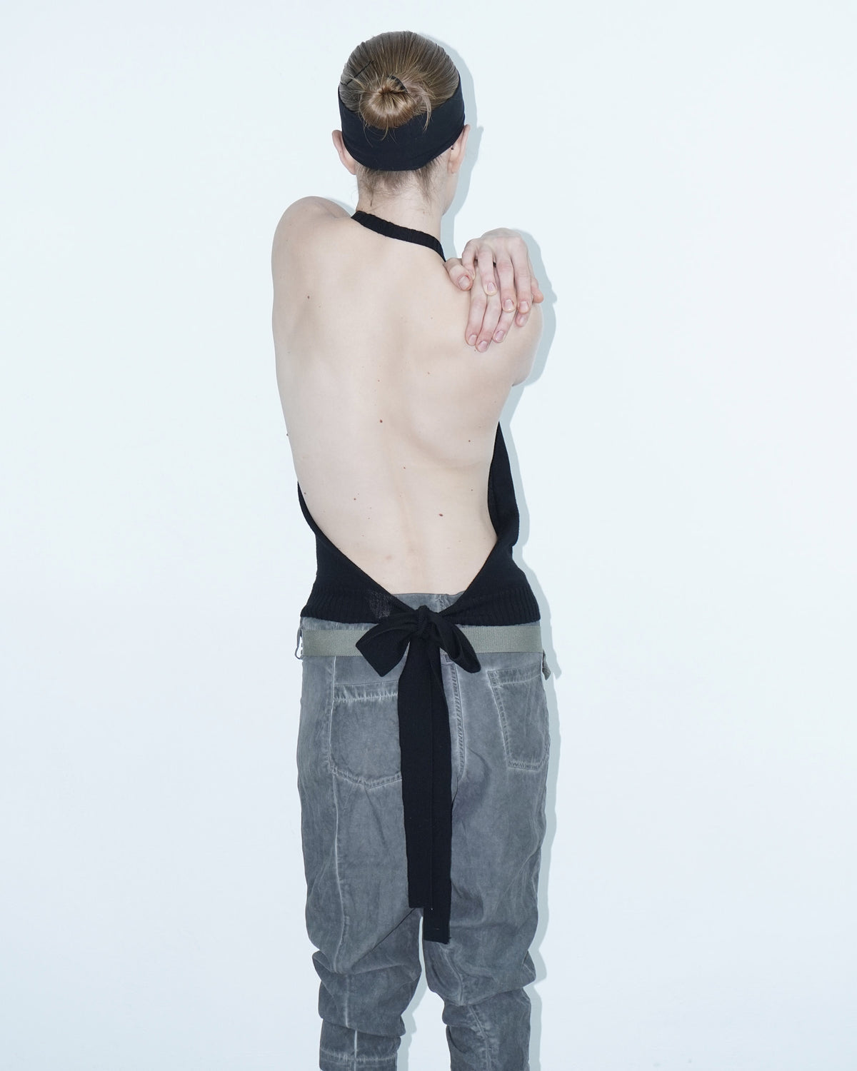wool halter top