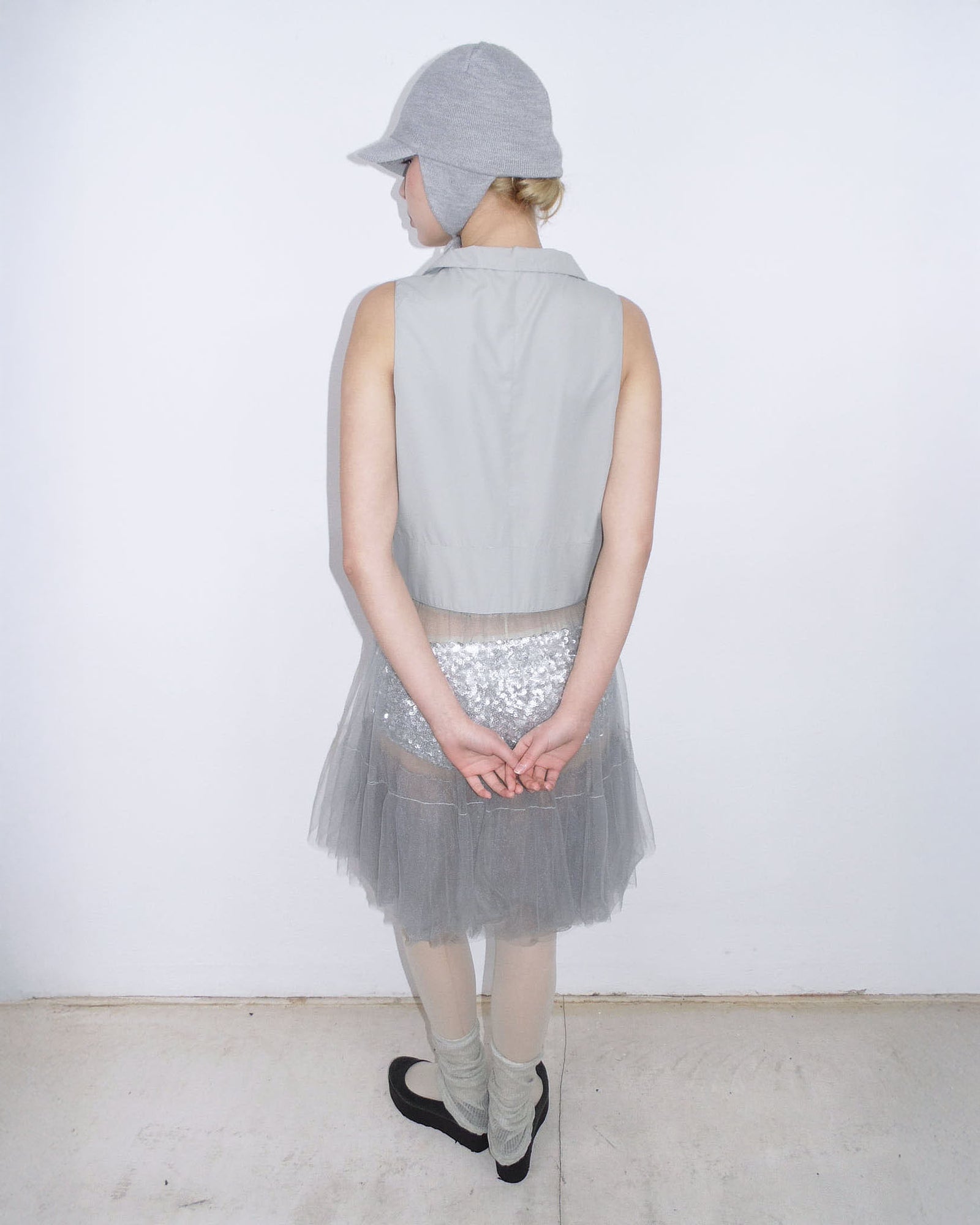 bimaterial tutu vest