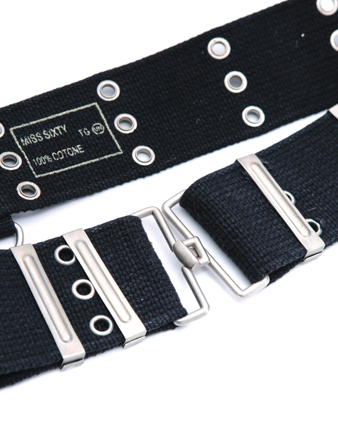 black studded belt