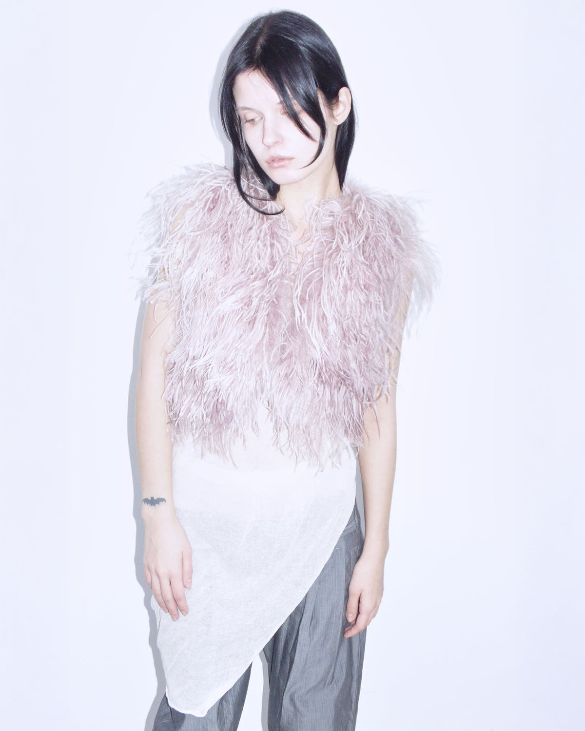 cold pink  vest