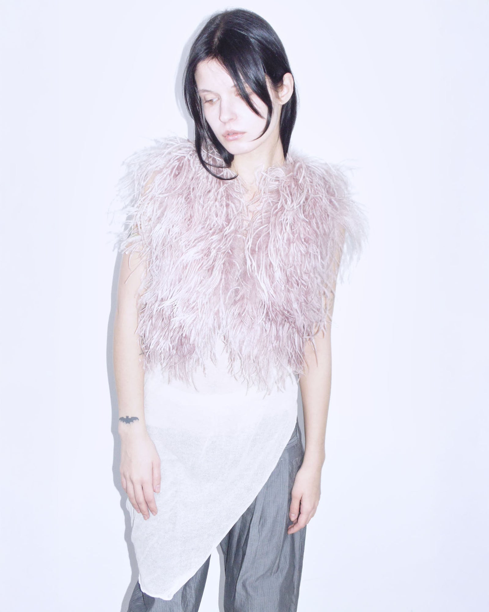 cold pink  vest