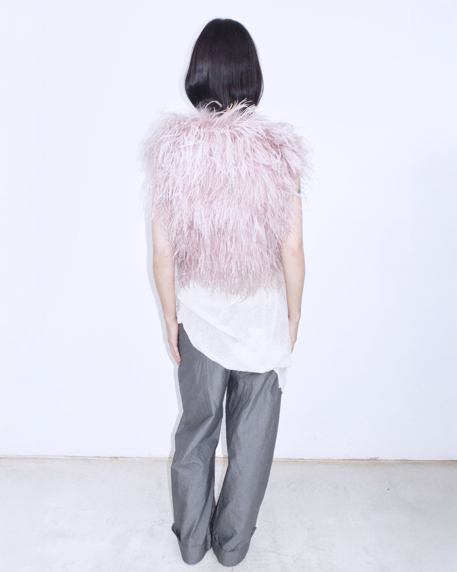 cold pink  vest
